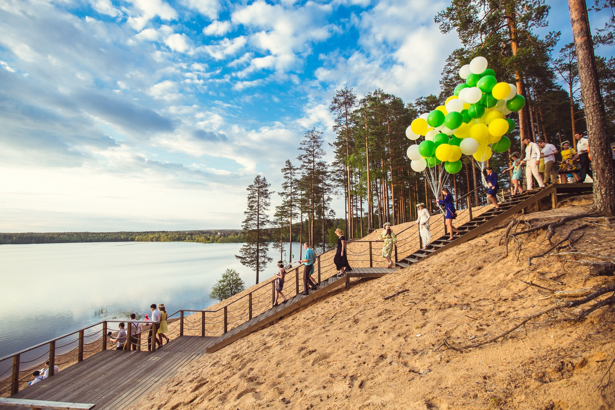 Свадьба в стиле «Рустик». Семейный, портретный и свадебный фотограф в Санкт-Петербурге и Москве