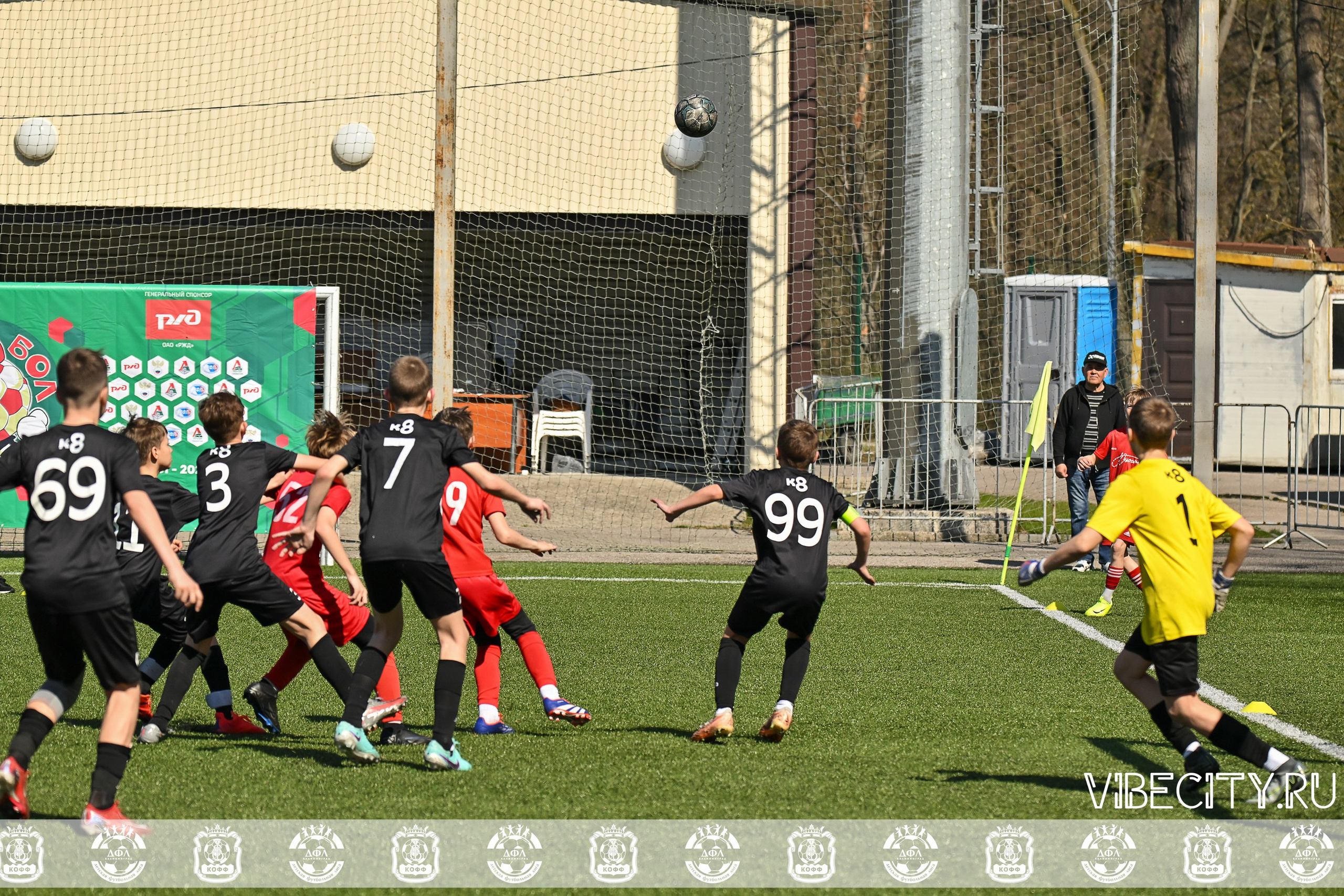 XIX Всероссийского футбольного турнира Локобол 2025 РЖД. VIBECITY.RU Вайб Сити Ру Фоторепортажи Фотоотчеты Калининград