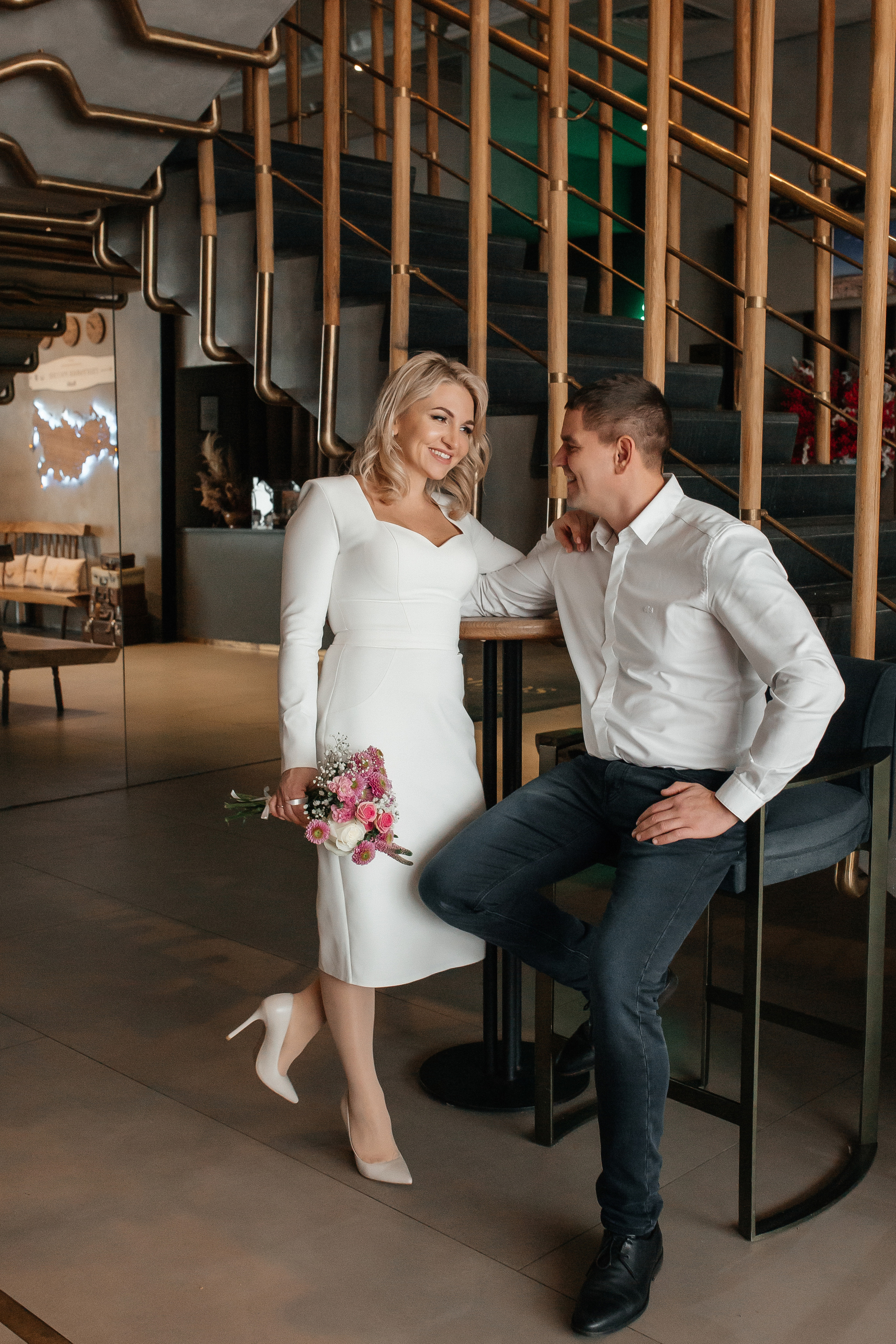 Роспись в ресторане Birds в башне «ОКО». Фото Радости. Свадебный и семейный фотограф в Москве Юлия Самойлова