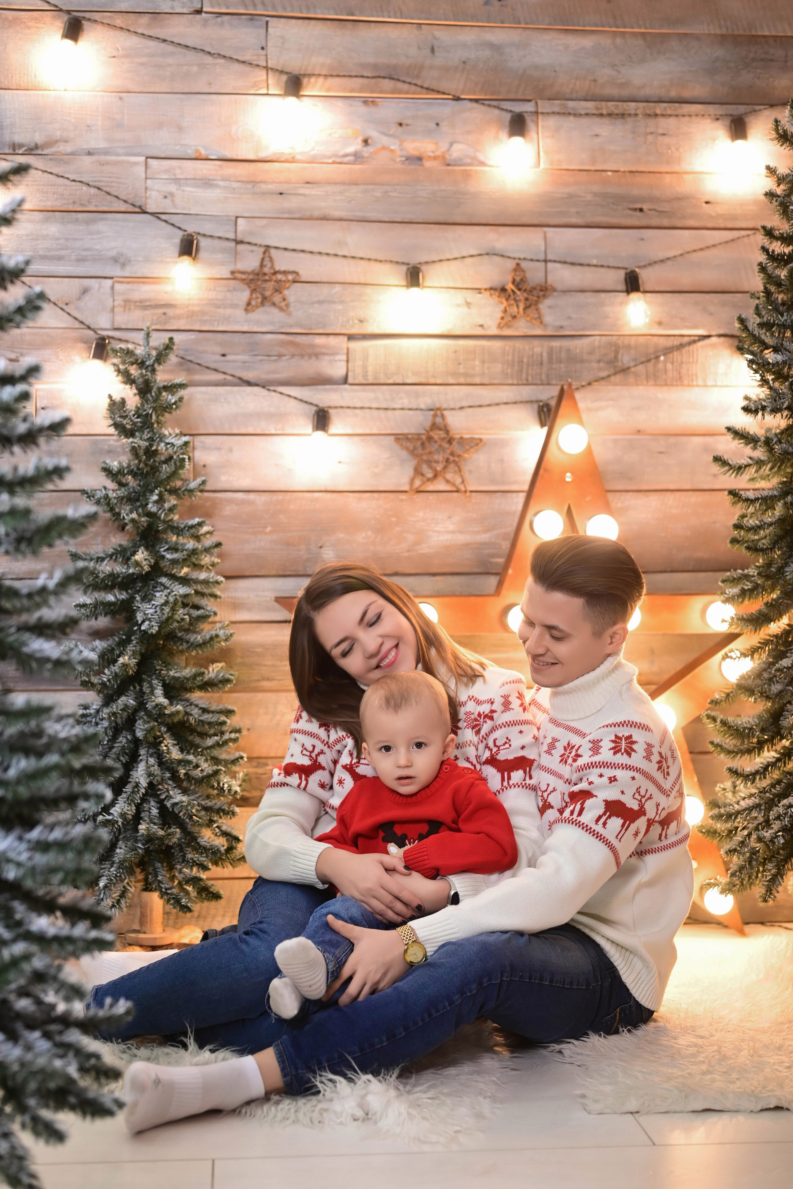 Семейная. Фотостудия Зефир. Фотосессии в студии под ключ. Москва. Семейные и детские фотосессии