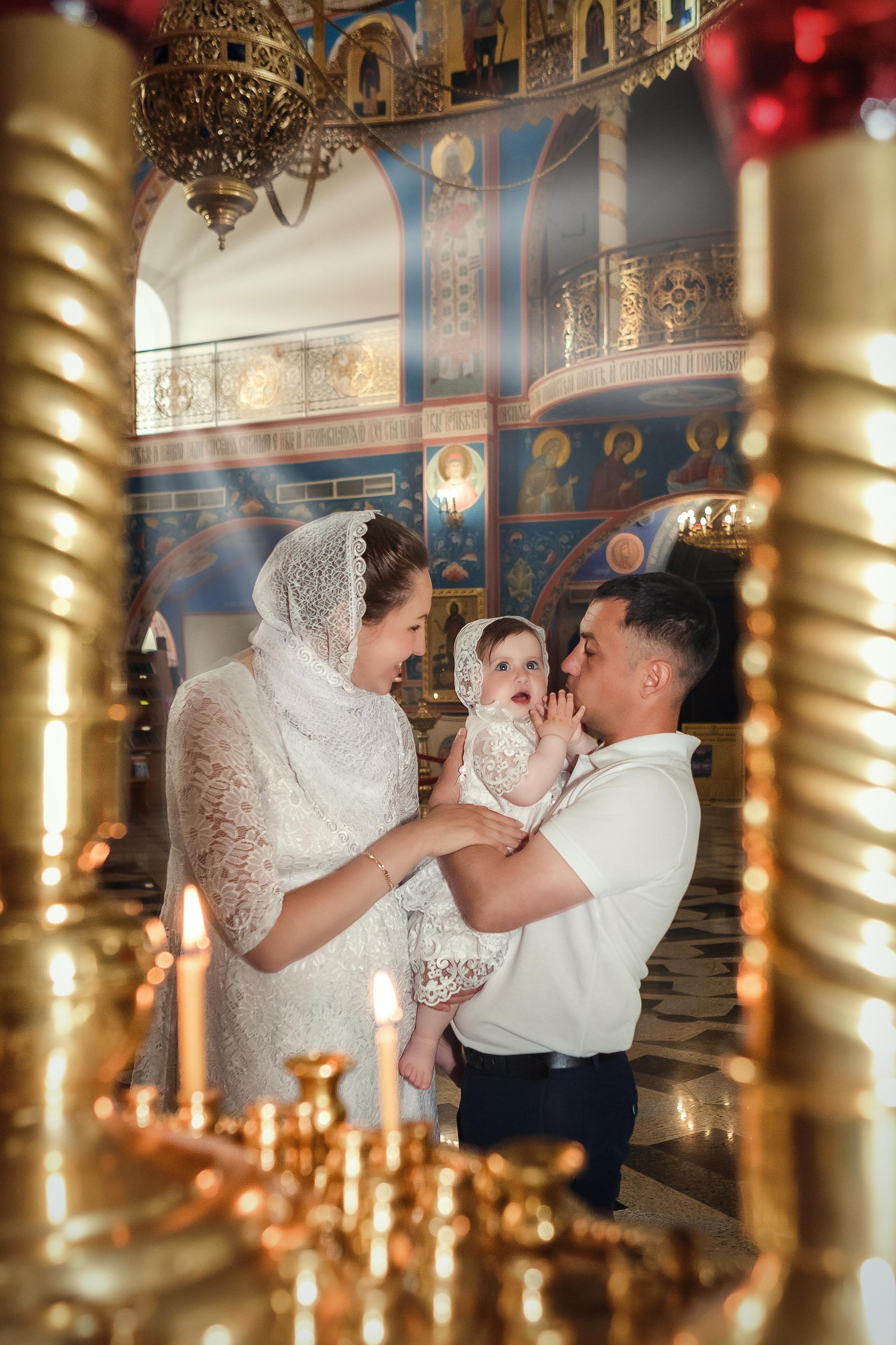 Таинство крещения Варвары. Детский, семейный фотограф в Южно-Сахалинске, Невельске и Холмске