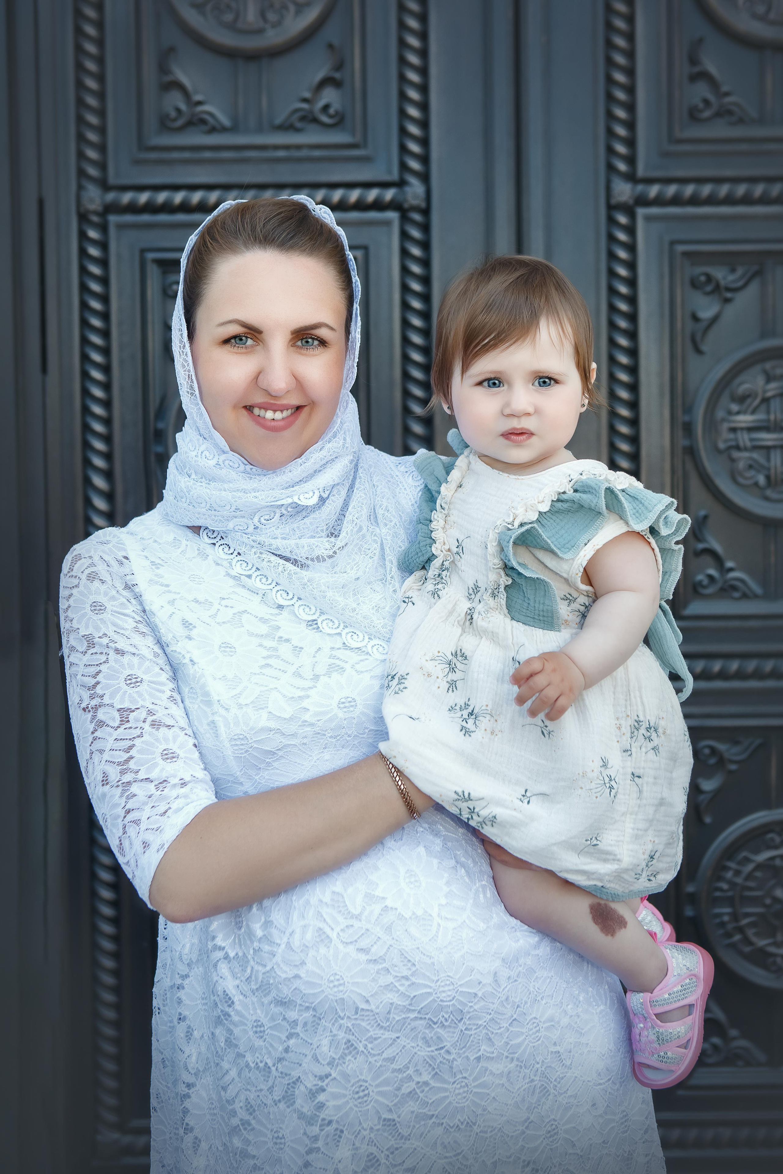 Таинство крещения Варвары. Детский, семейный фотограф в Южно-Сахалинске, Невельске и Холмске