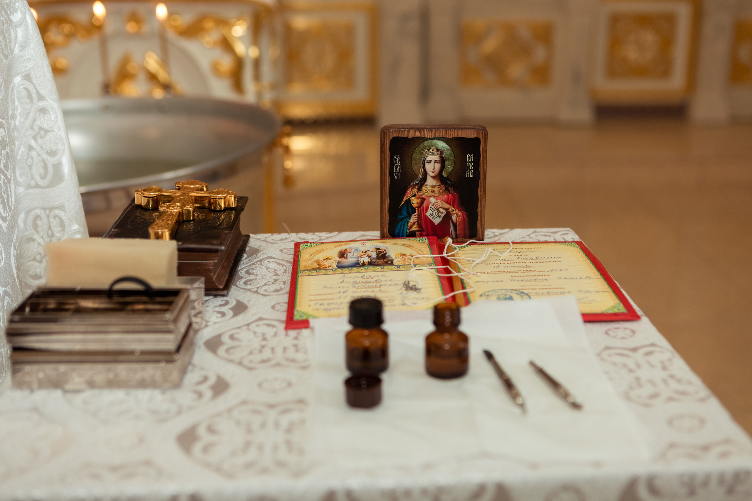 Таинство крещения Варвары. Детский, семейный фотограф в Южно-Сахалинске, Невельске и Холмске