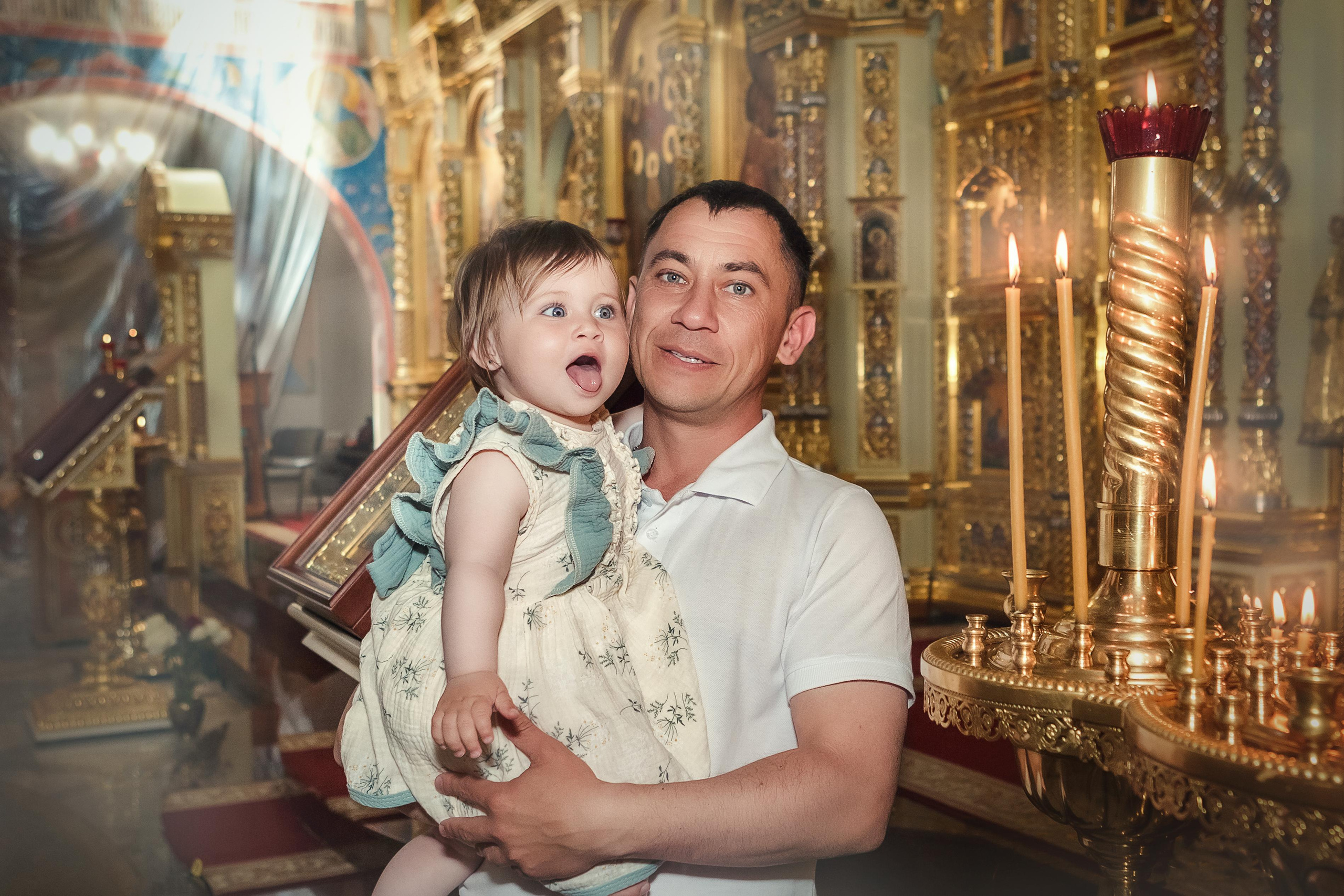 Таинство крещения Варвары. Детский, семейный фотограф в Южно-Сахалинске, Невельске и Холмске