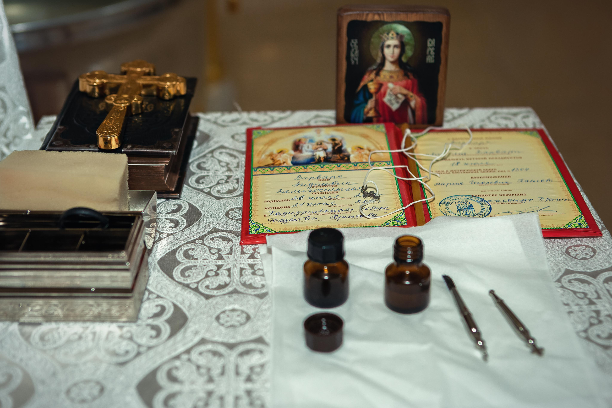 Таинство крещения Варвары. Детский, семейный фотограф в Южно-Сахалинске, Невельске и Холмске