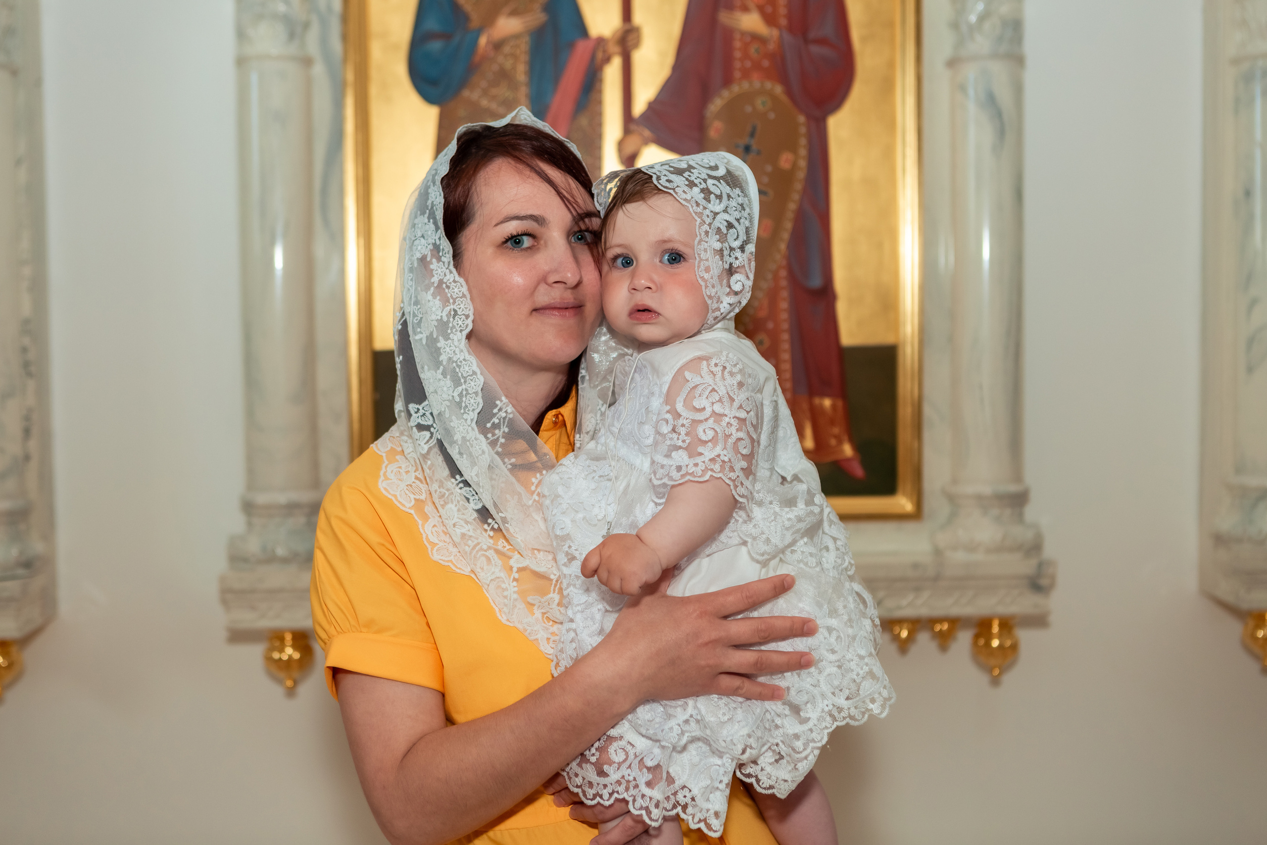 Таинство крещения Варвары. Детский, семейный фотограф в Южно-Сахалинске, Невельске и Холмске