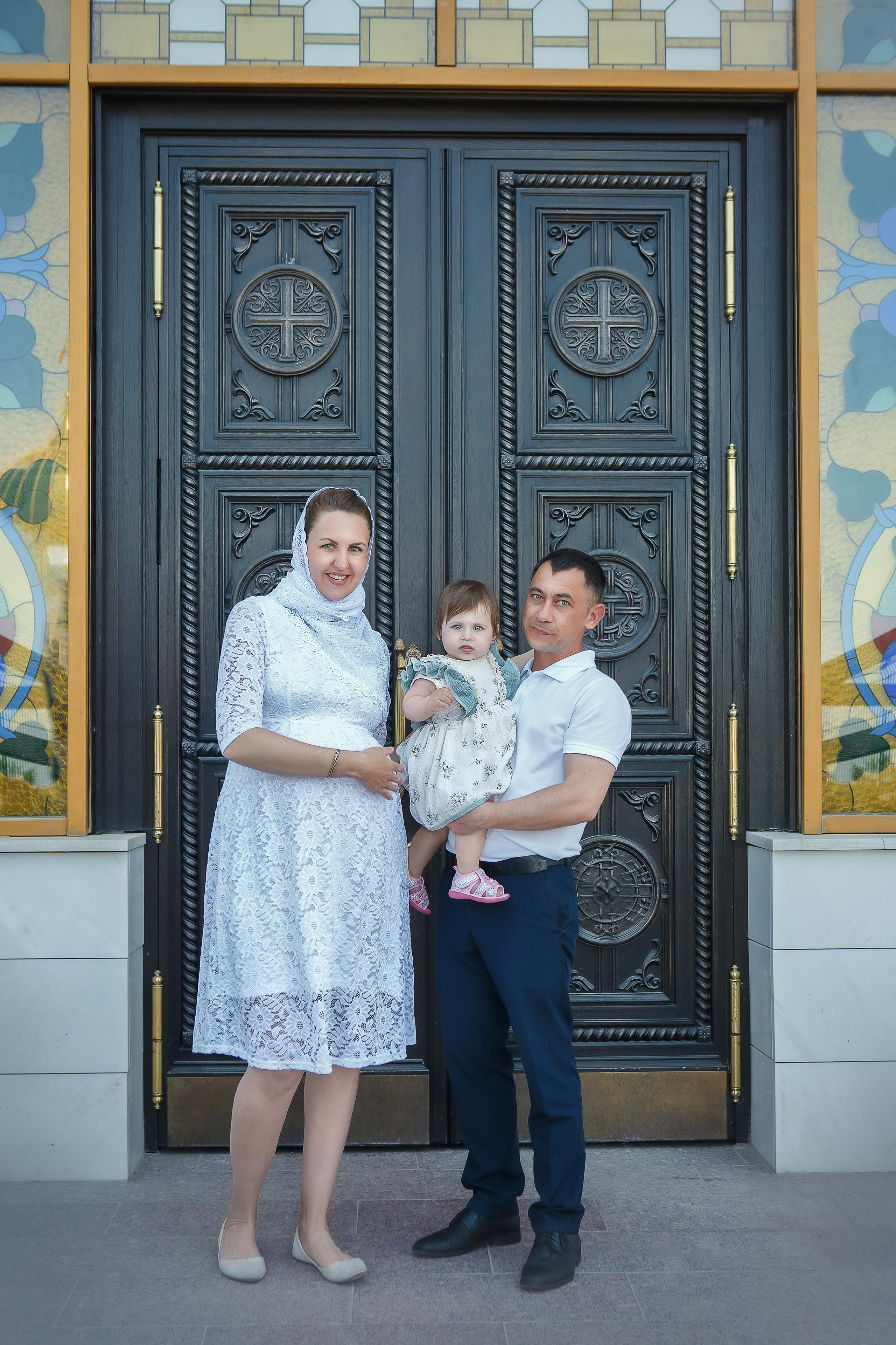 Таинство крещения Варвары. Детский, семейный фотограф в Южно-Сахалинске, Невельске и Холмске