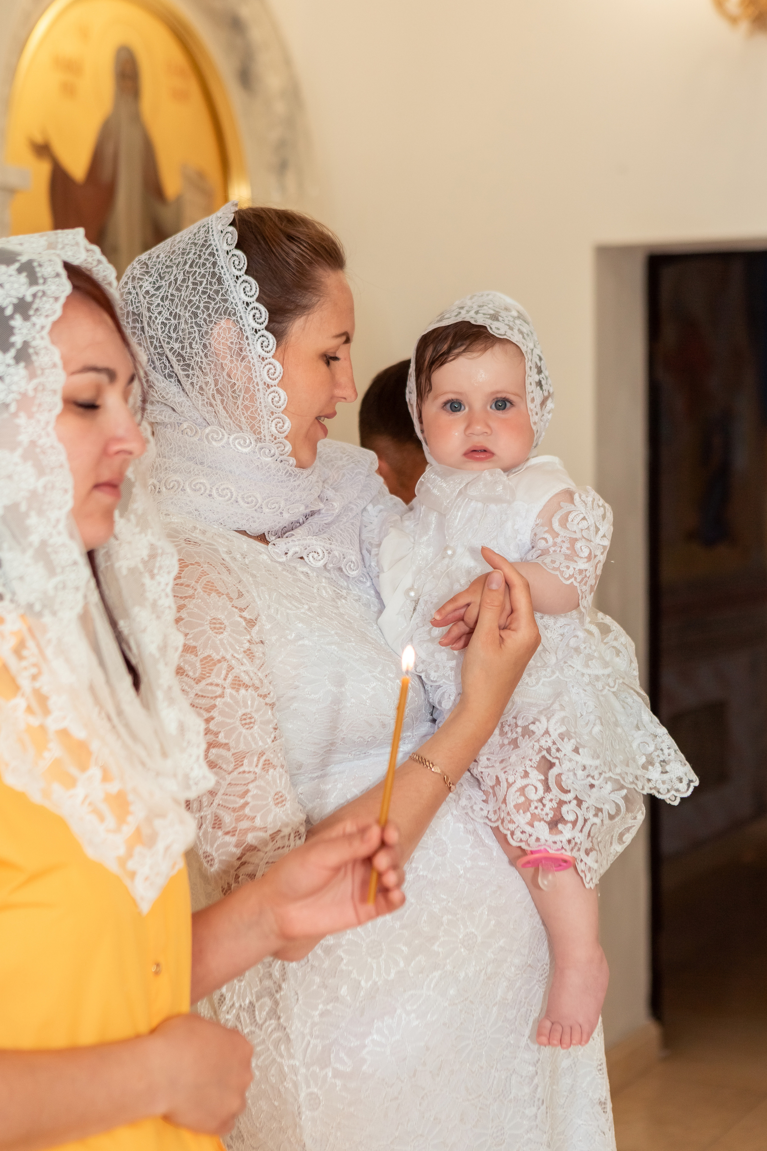 Таинство крещения Варвары. Детский, семейный фотограф в Южно-Сахалинске, Невельске и Холмске