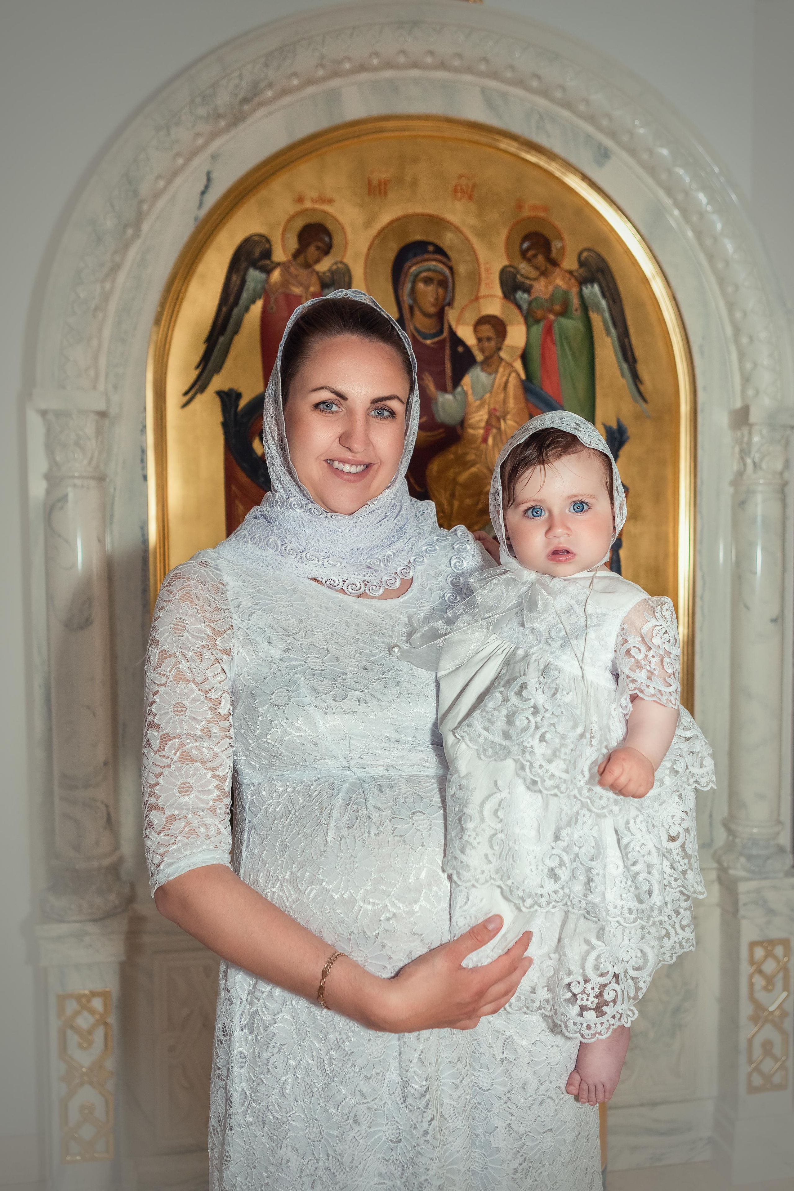 Таинство крещения Варвары. Детский, семейный фотограф в Южно-Сахалинске, Невельске и Холмске