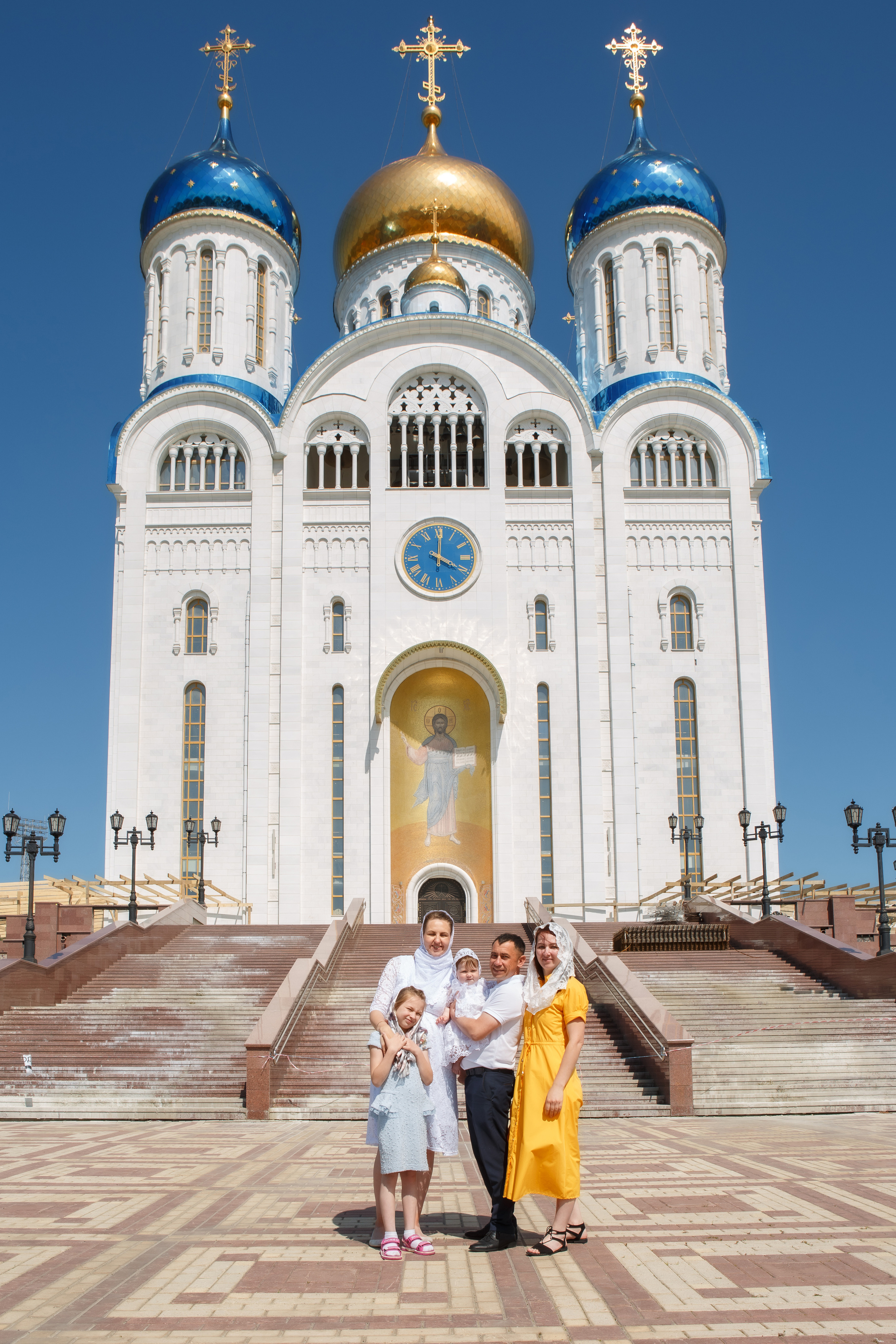 Таинство крещения Варвары. Детский, семейный фотограф в Южно-Сахалинске, Невельске и Холмске