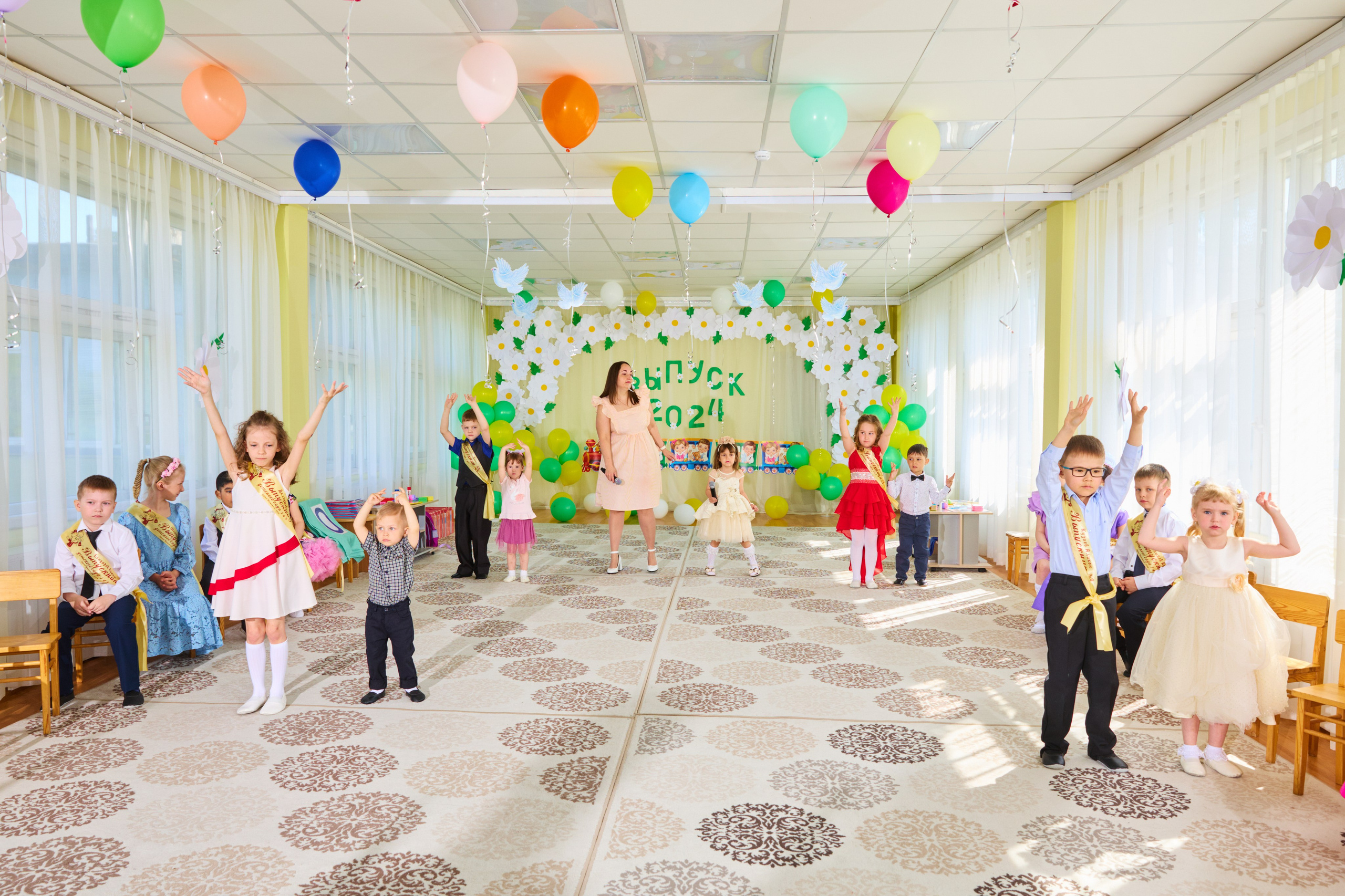 Фотосъемка выпускного в детсаду. 2024