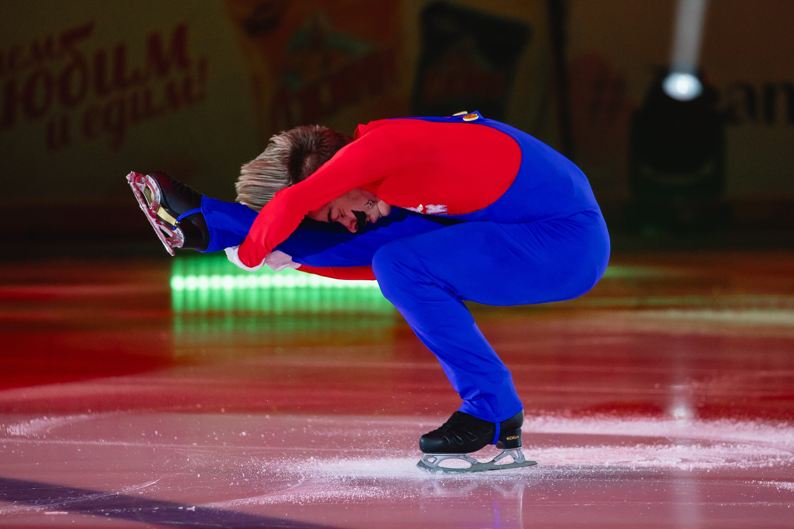 Шоу «Чемпионы на льду» в Новосибирске. Воробьева Ксения — Спортивный и танцевальный фотограф Новосибирск