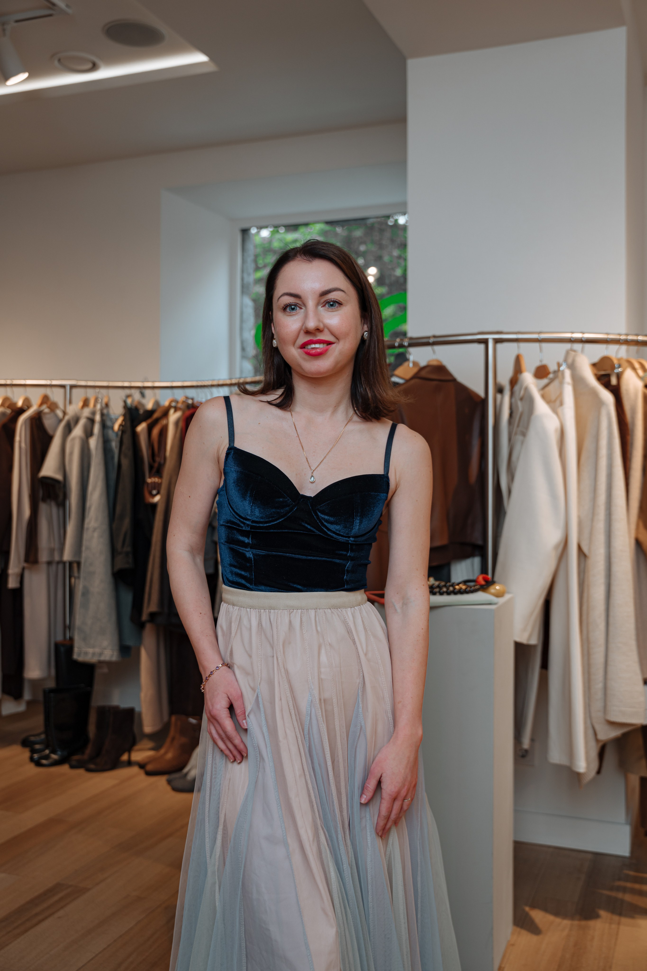 МК стилиста бутик SUBBOTA. Портретный фотограф в Санкт-Петербурге Дмитриева Наталия