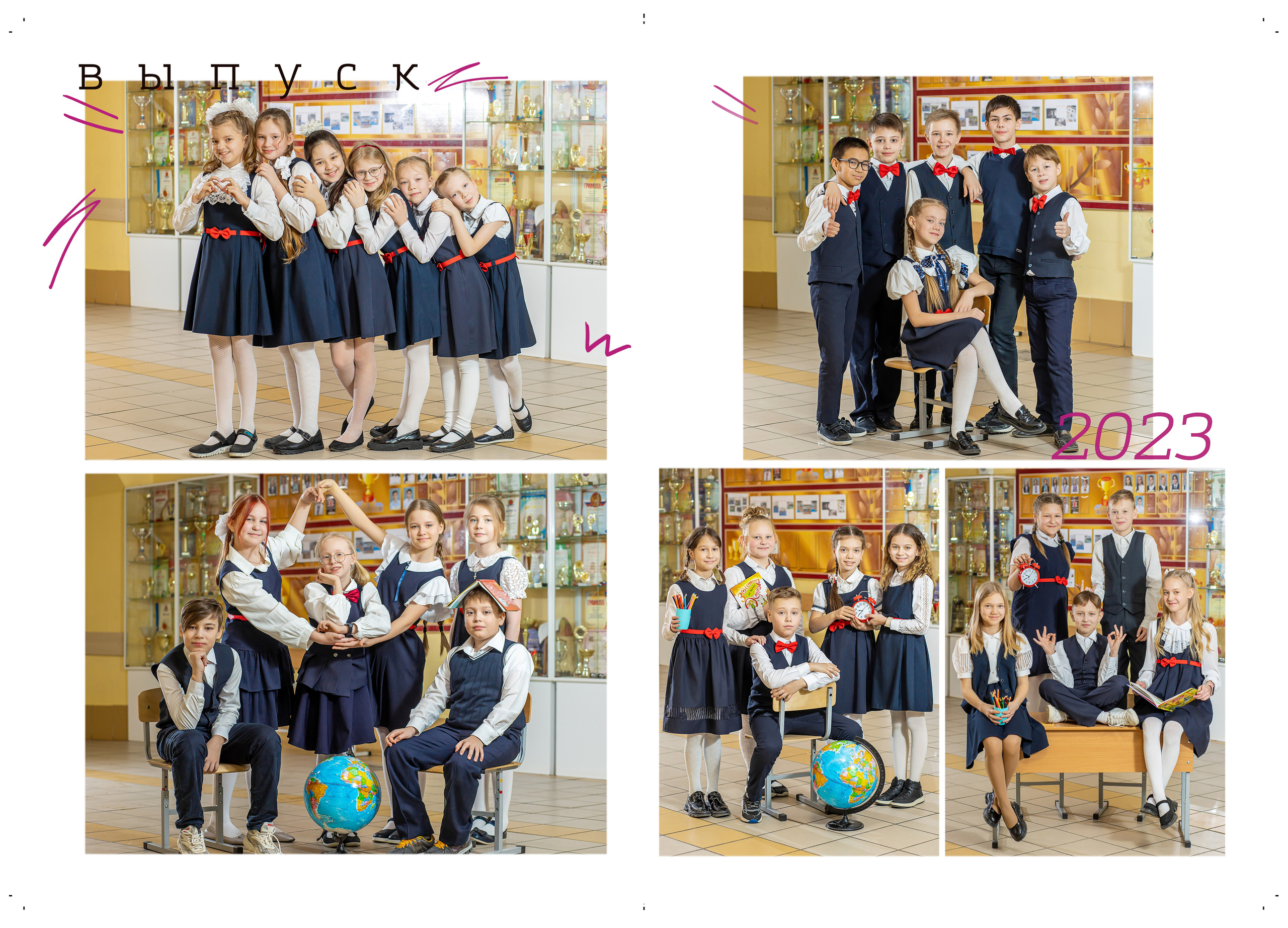 Фотокнига от 4 разворотов. Семейный фотограф в Перми Ольга Гилева. Выпускные альбомы