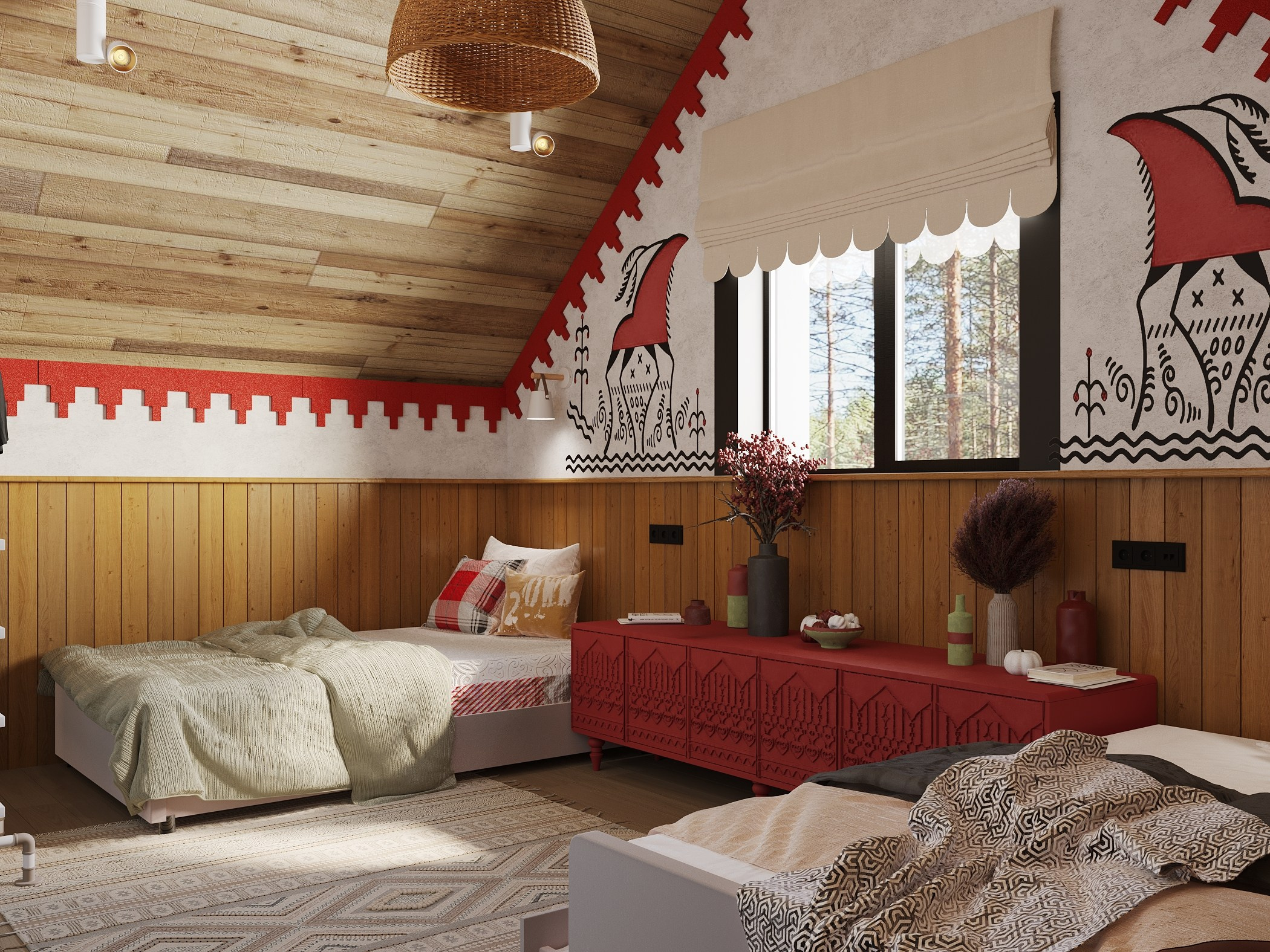 Русская этника на новый лад. Дизайнер проекта: Екатерина Кохташвили