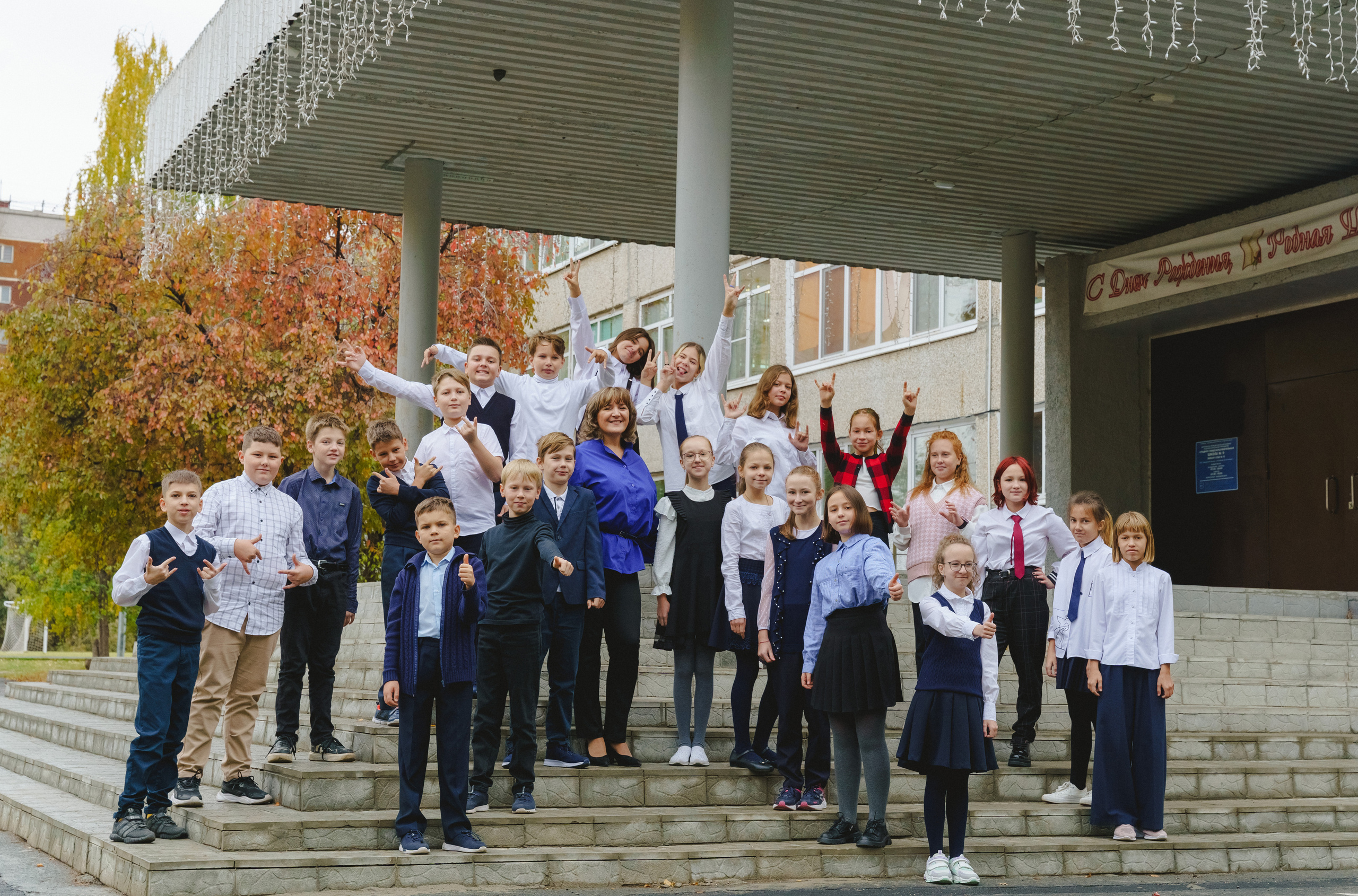 В школе. Фотограф в детский сад в Екатеринбурге, выпускные альбомы Юлия Умерова