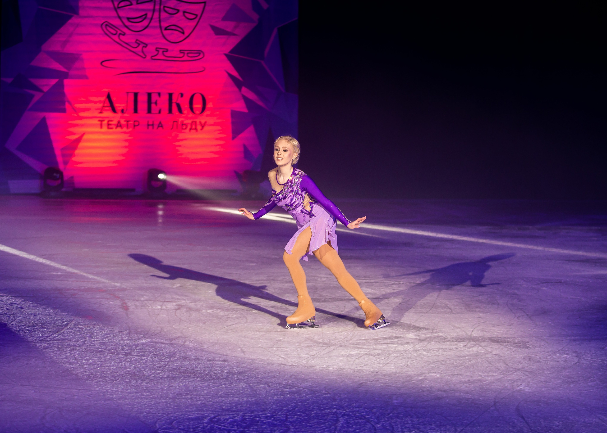Отчетный концерт. Театр на льду АЛЕКО. Репортажный фотограф в Москве