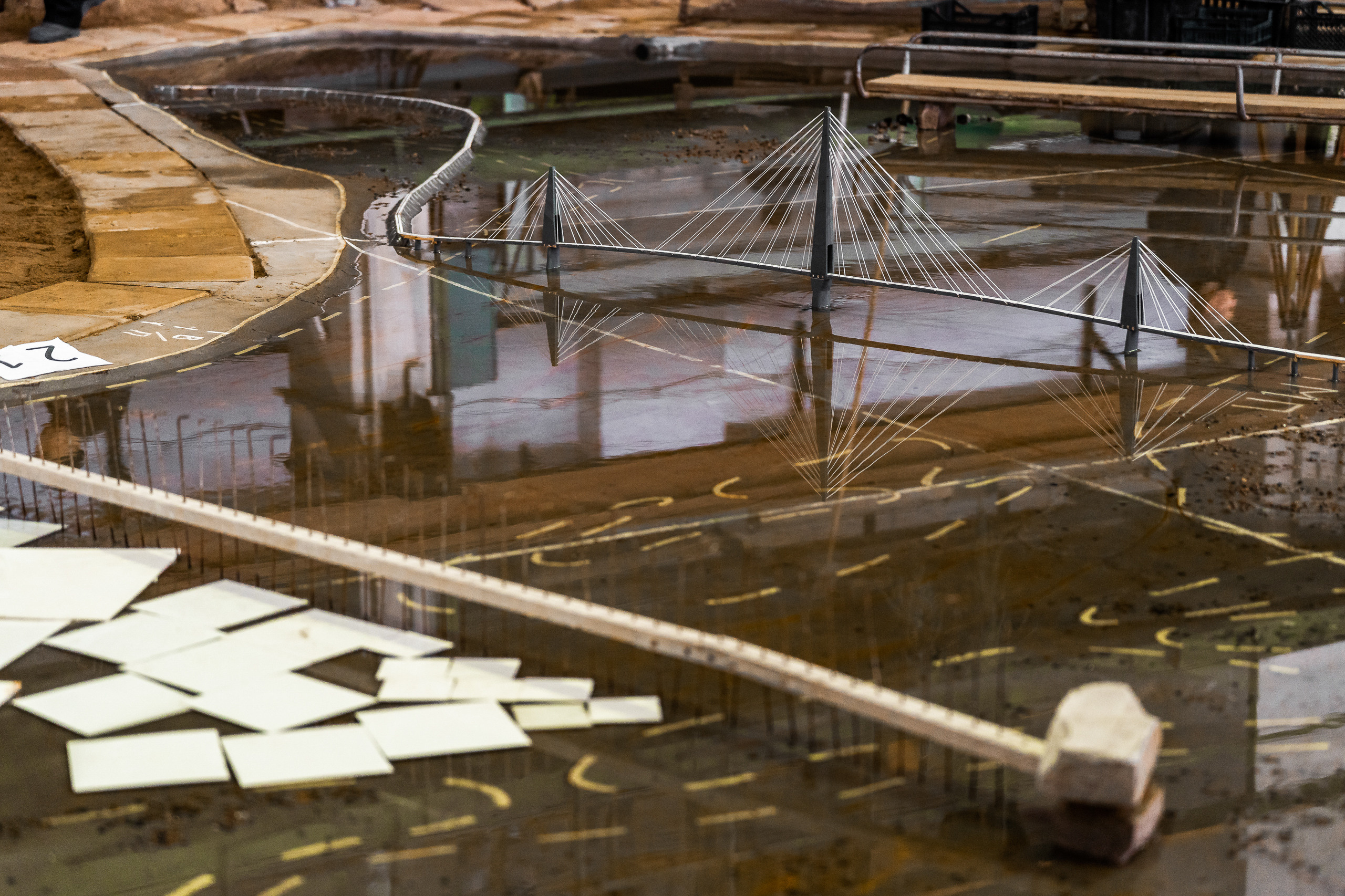 Испытания модели моста. Святослав Буньков | фотограф