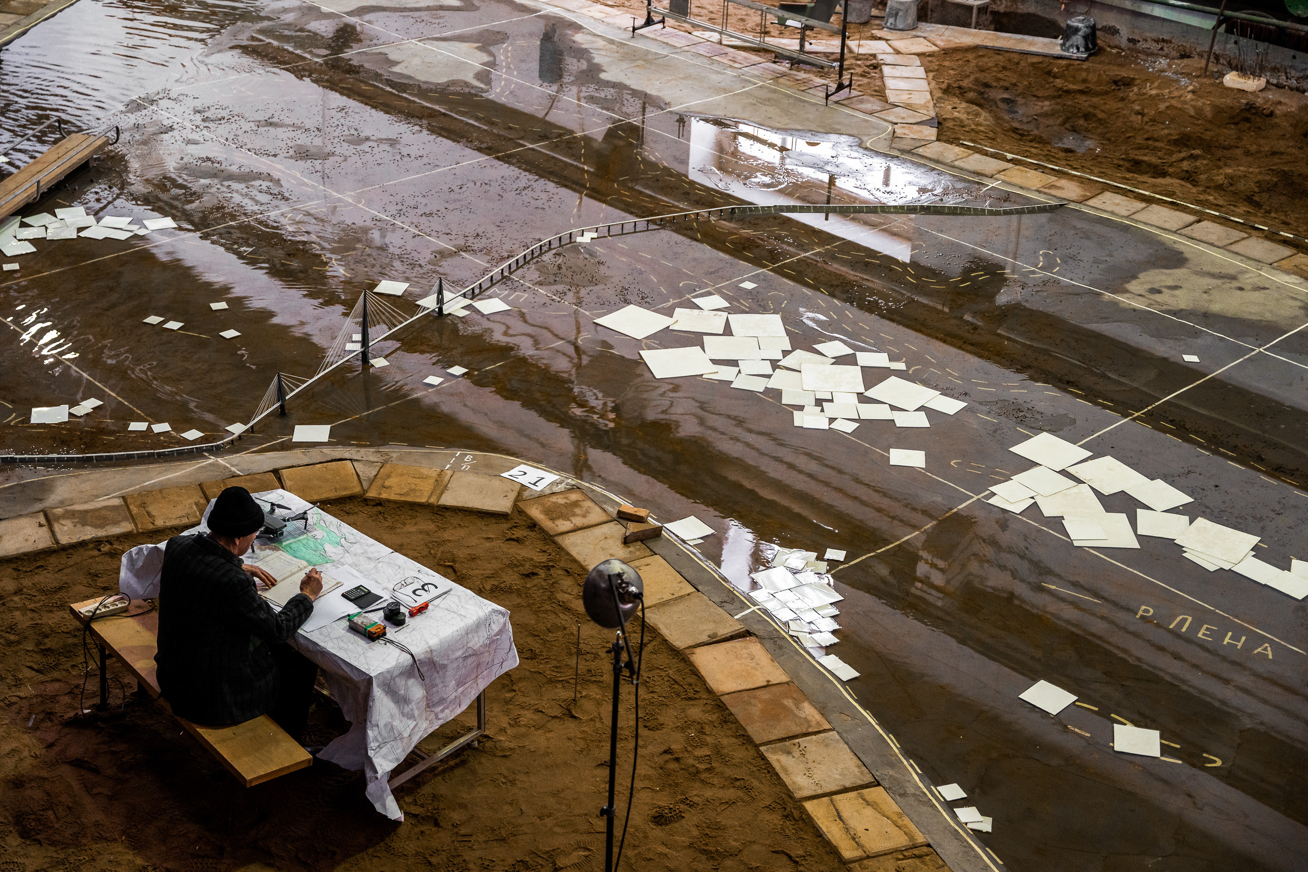 Испытания модели моста. Святослав Буньков | фотограф