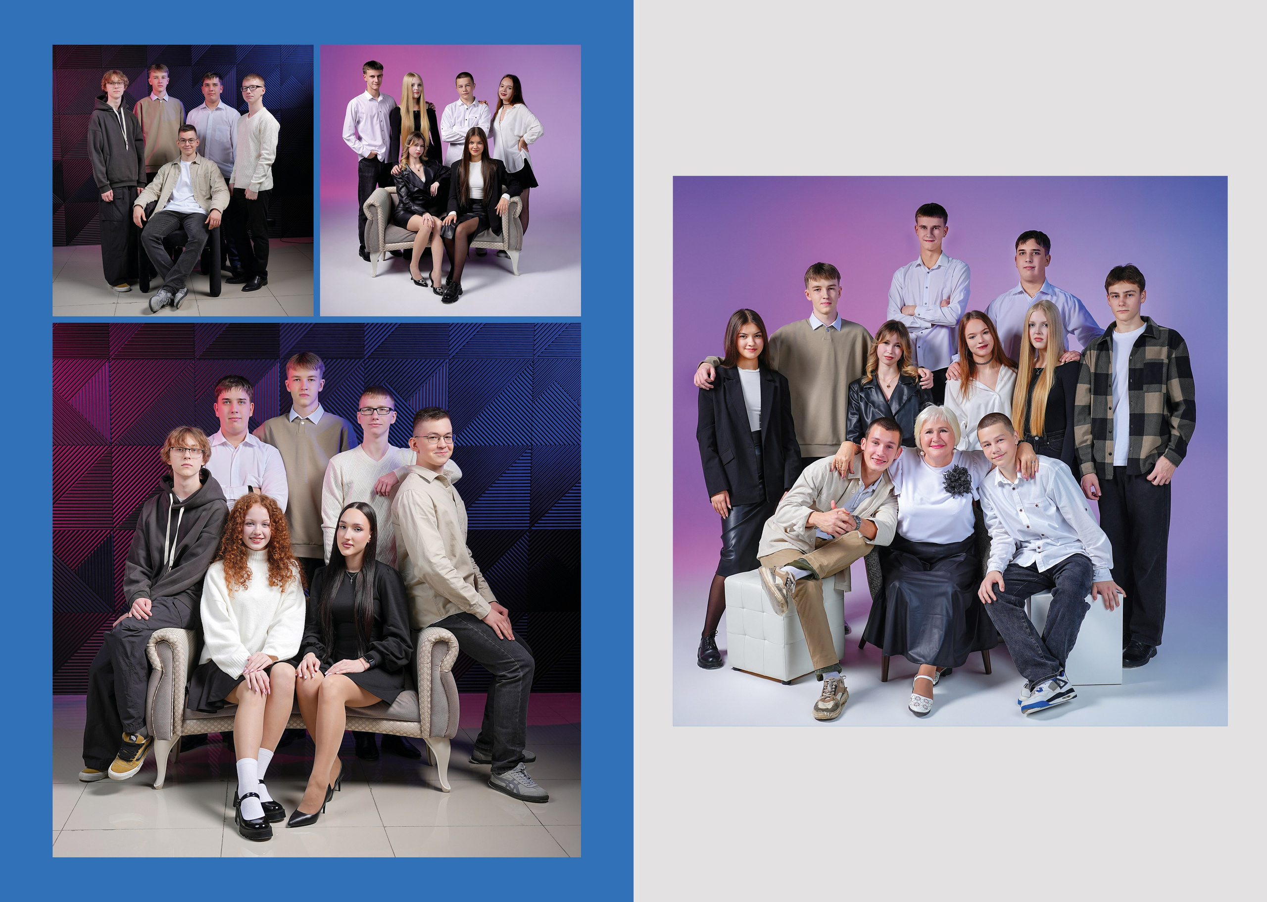 Варианты выпускных альбомов для старших классов