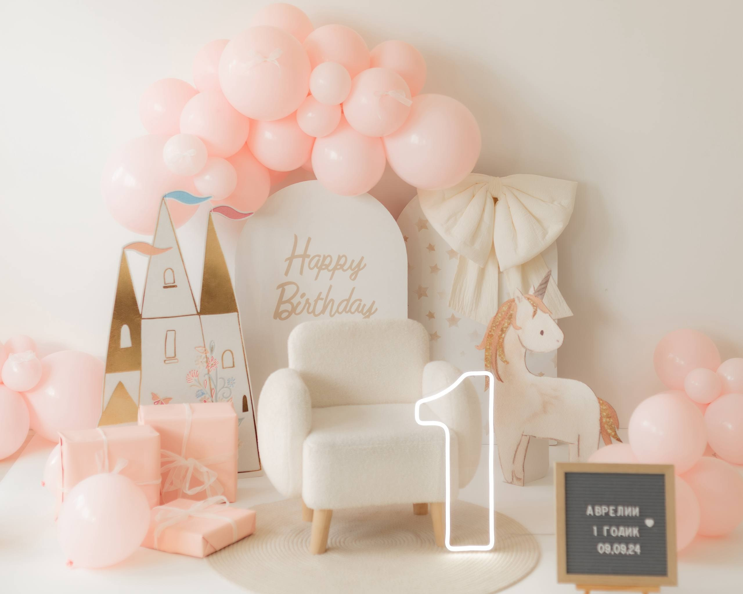 Детская фотосессия. Фотосессия на годик. Годовасие. Фотостудия «Птичка» Мытищи,