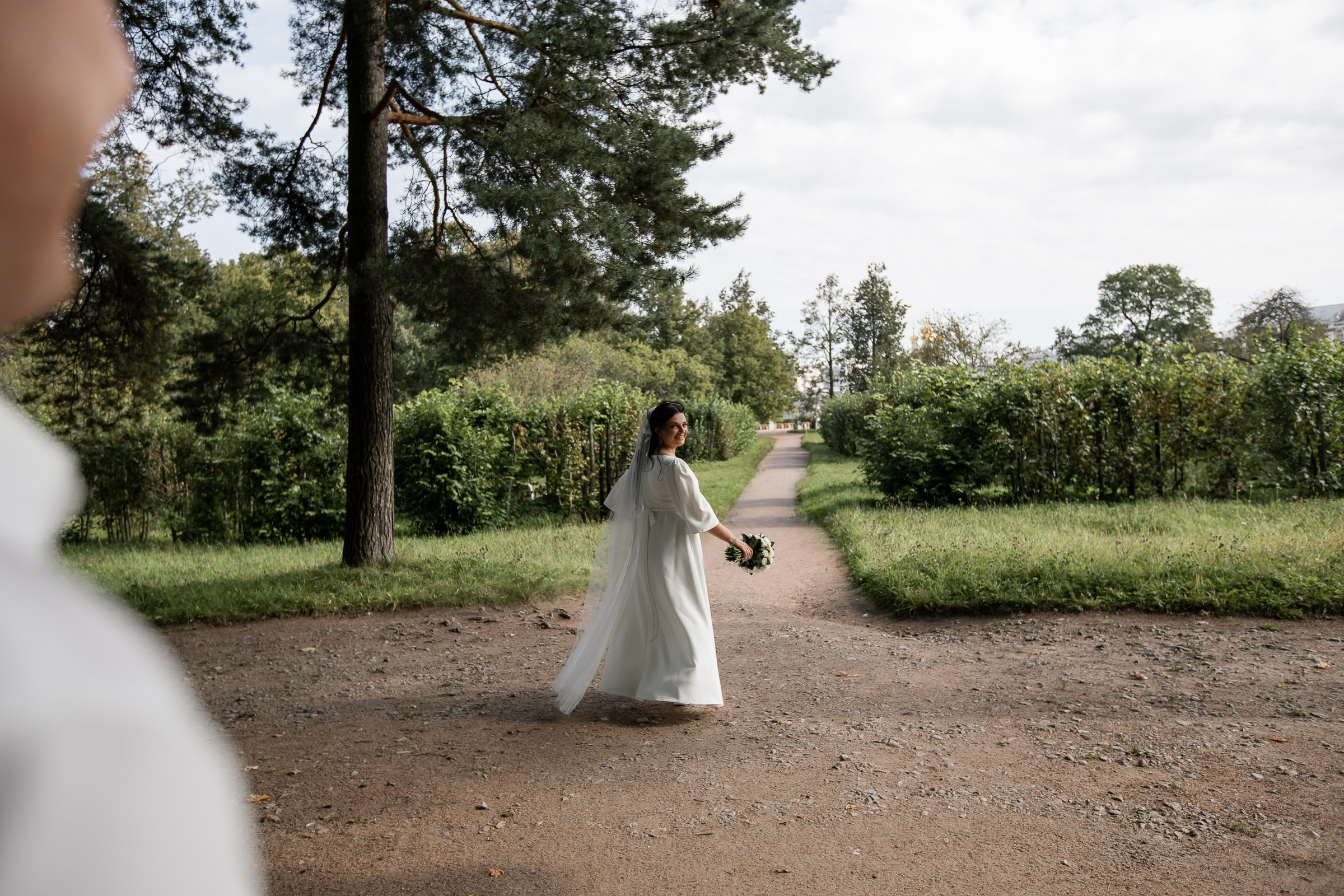 Анатолий и Анастасия, прогулка в парке Пушкина. Свадебный и семейный фотограф в Колпино и СПб Юлия Папанова