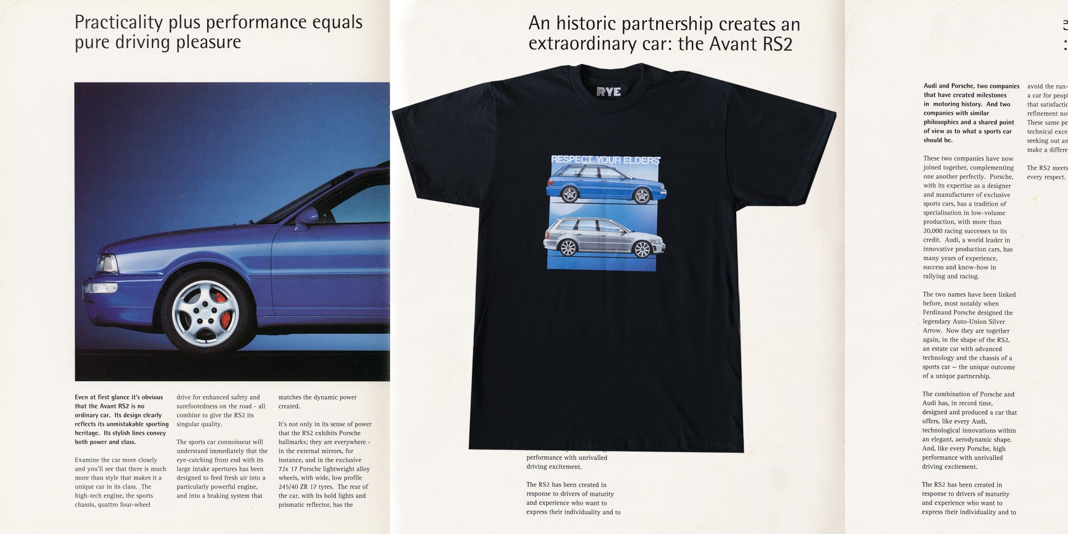 Футболка Audi  RS 2 Quattro. Автомобильный фотограф Антон Цырулев