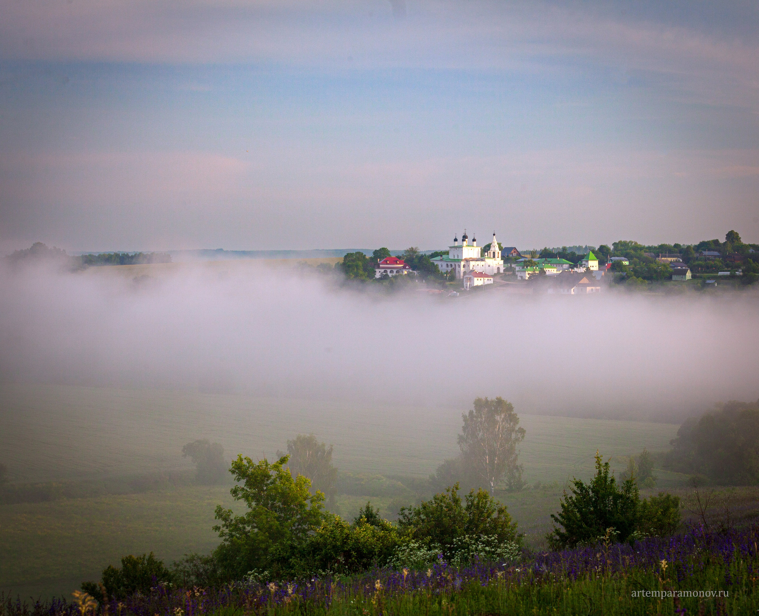 Магия утра близ Анастасова монастыря. Фотохудожник Артём Парамонов