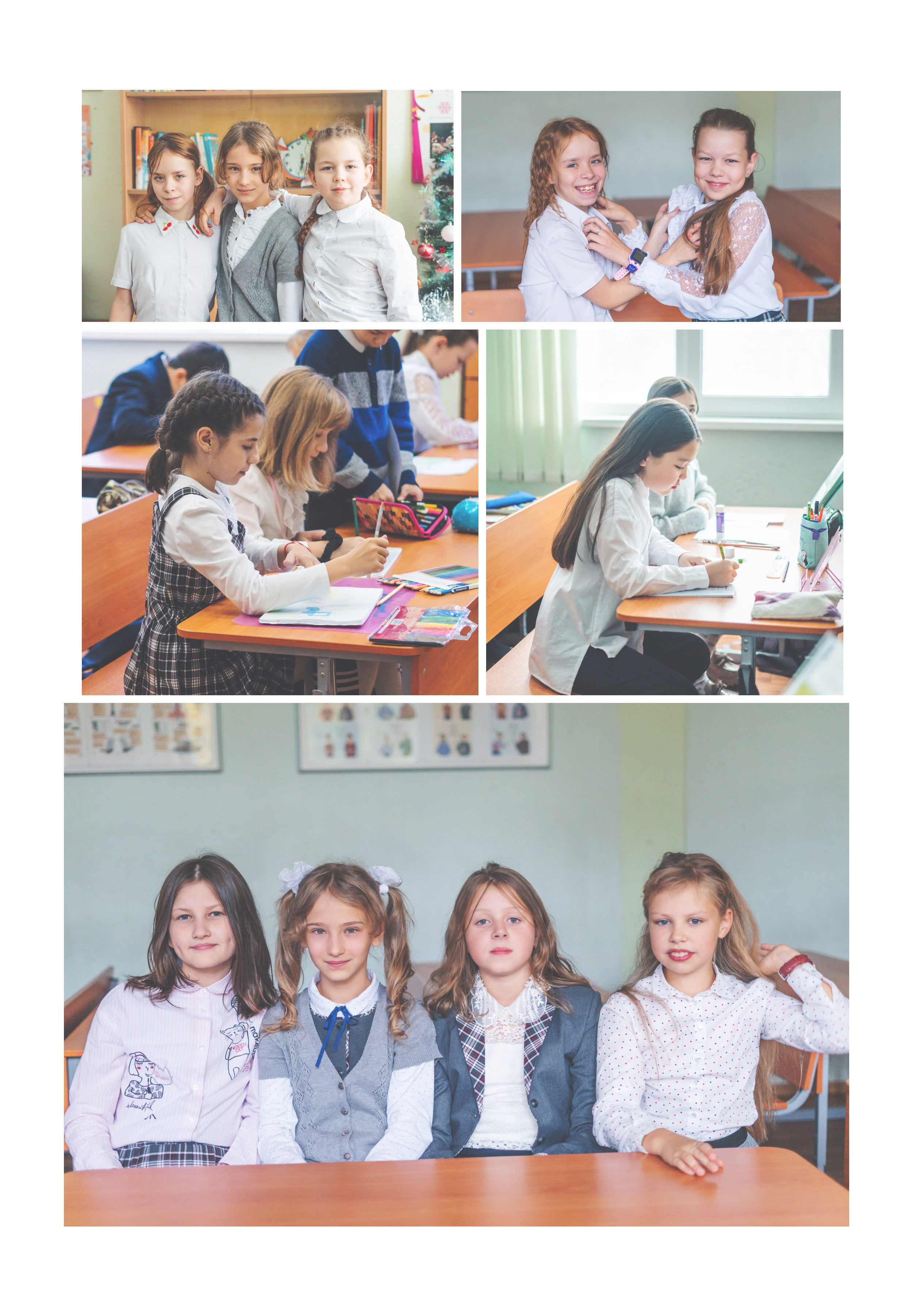 Выпускные альбомы для школ. Семейный и детский фотограф Марина Тувиста в Санкт-Петербурге