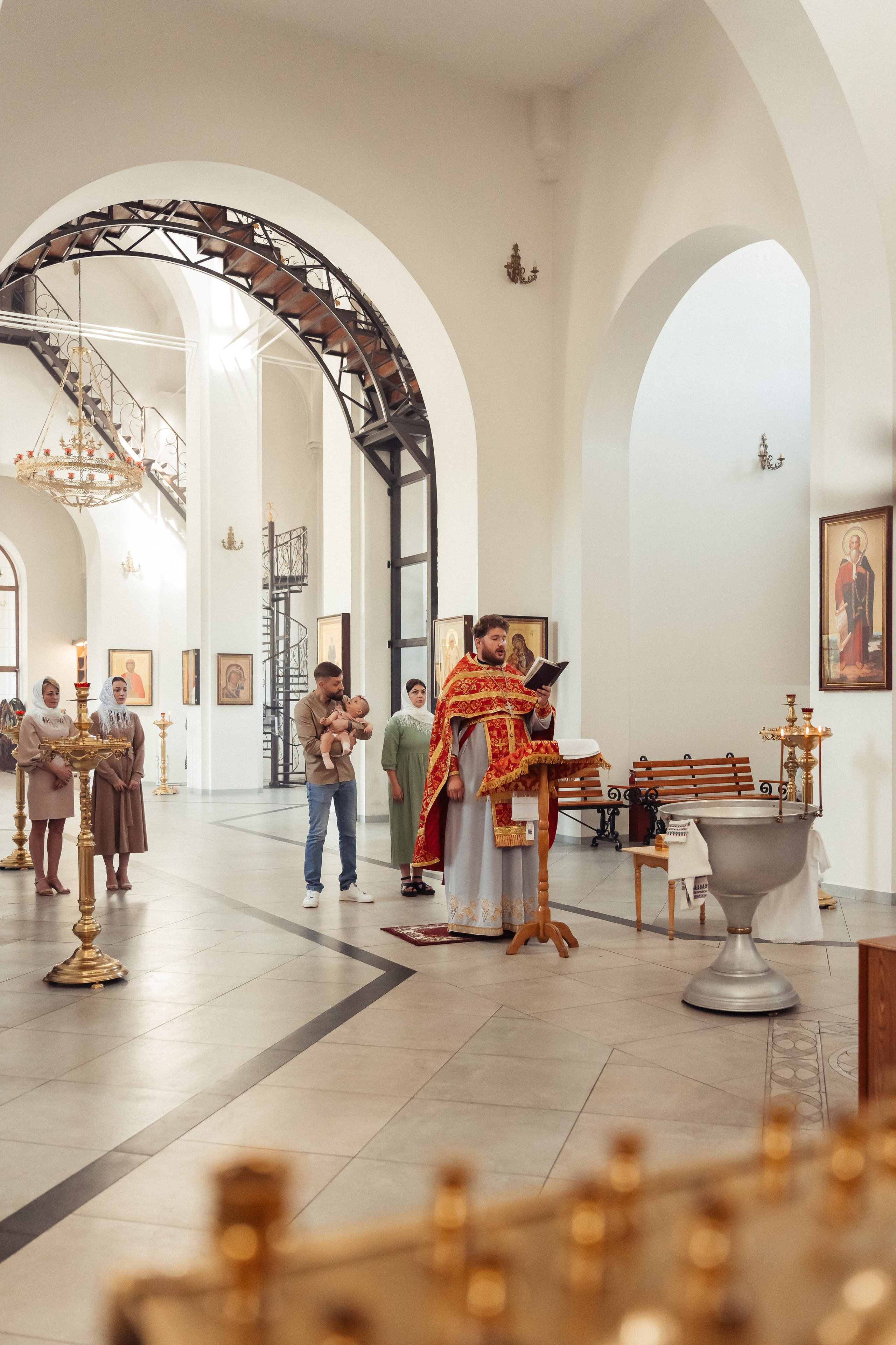 Крещение во Владимирском храме