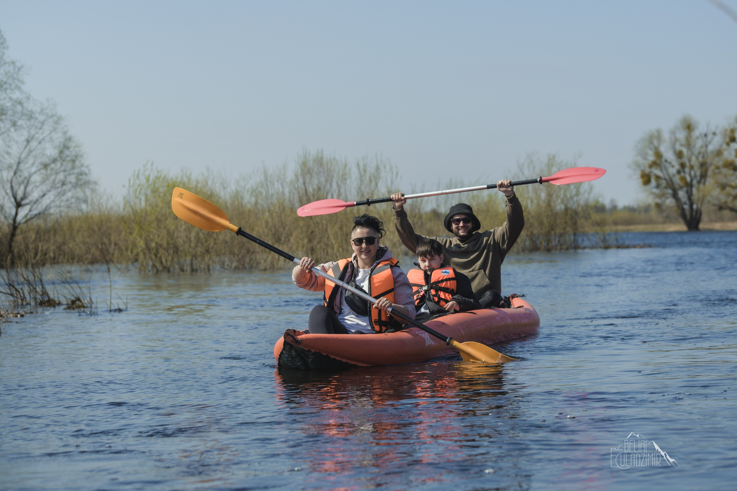 Сплав по реке Тремля 4 апреля 2026 года. Репортажный фотограф Владимир Беляй