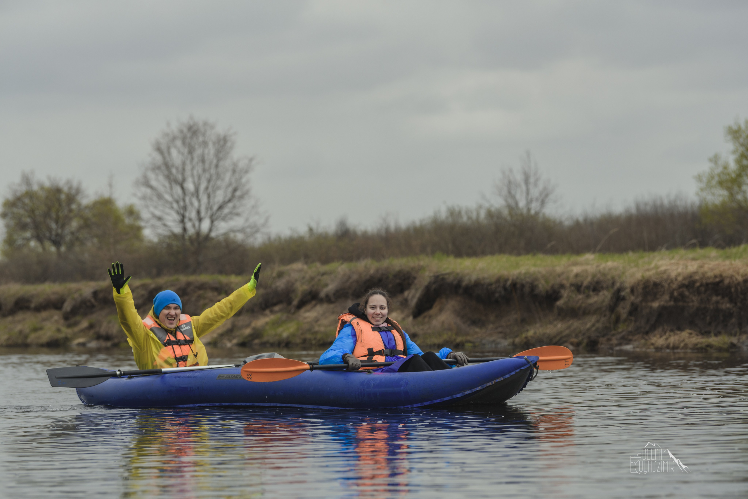 Сплав по реке Тремля 11 апреля 2026 года. Репортажный фотограф Владимир Беляй