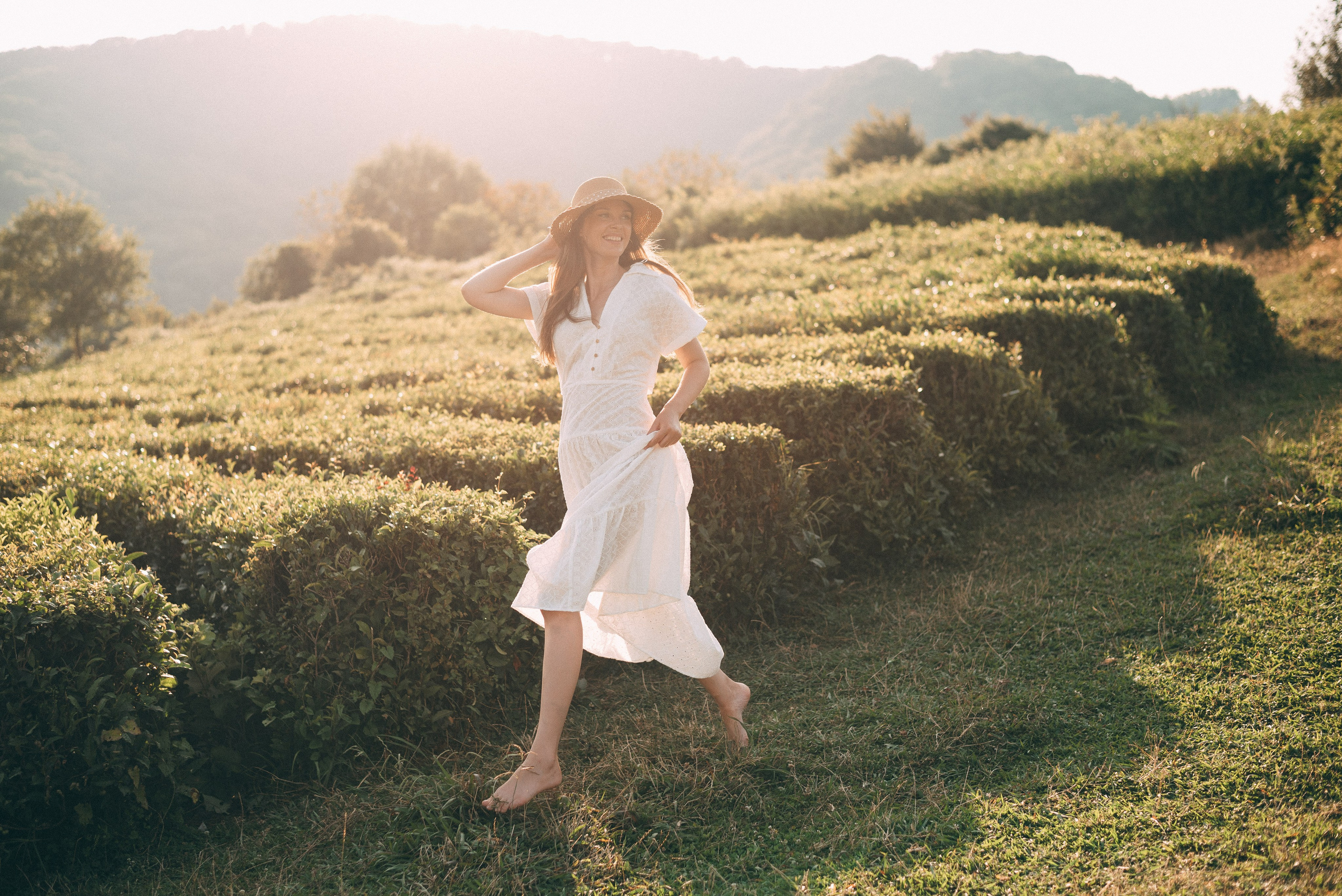 Фотосъемки в горах на чайных плантациях Сочи. Фотограф в Сочи — Маргарита Поганова