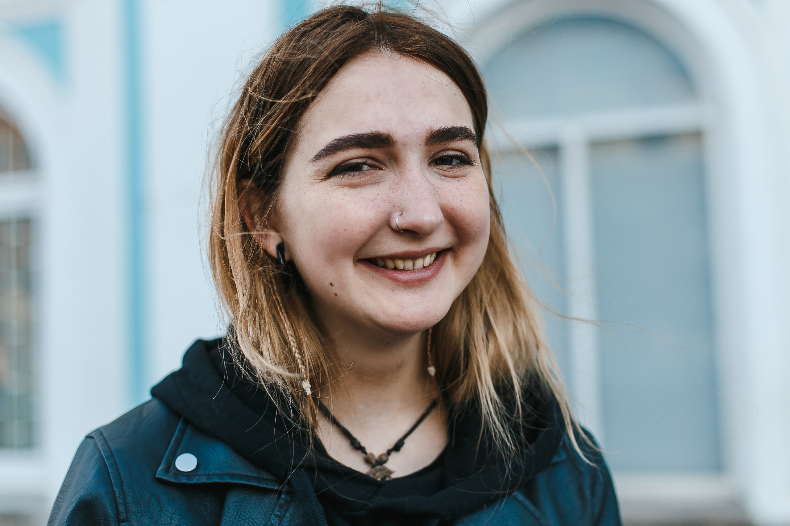 Авторский социальный фотопроект Улыбнись Петербург! фотограф в Санкт-Петербурге Антонина Линова, портретный фотограф в СПб