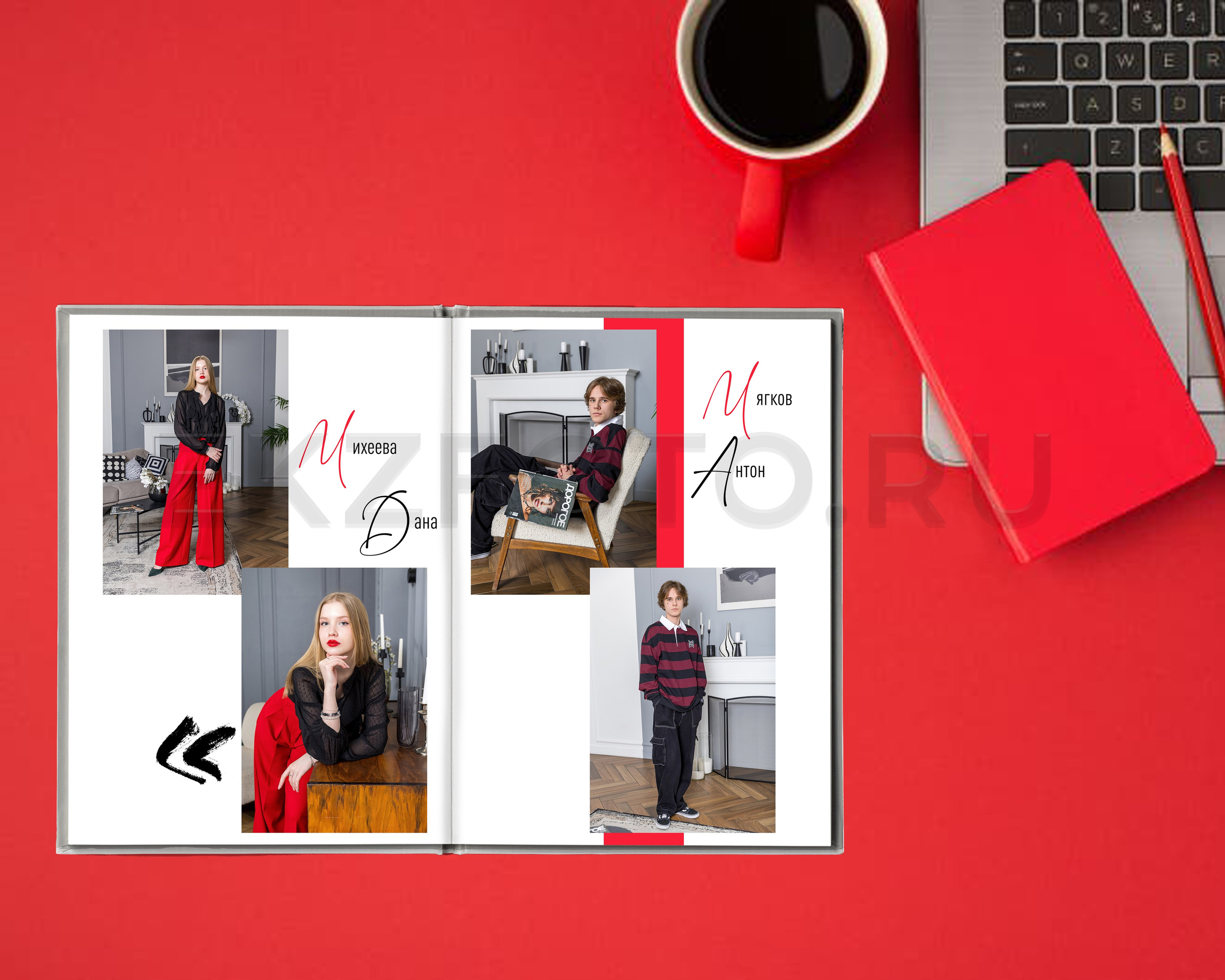 ФОТОКНИГА ВЫПУСКНИКА ШКОЛЫ 30×30/21×30 см. Фотограф Екатерина Зайкова в Санкт-Петербурге