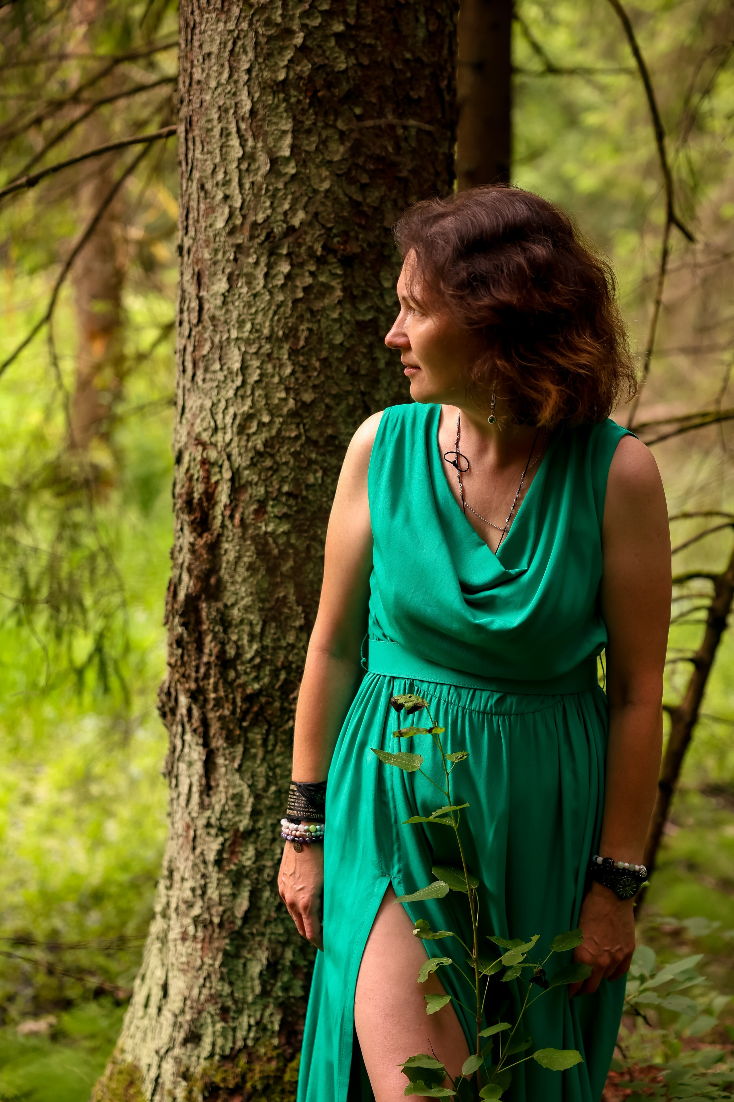 Ольга в лесу. Дарья Бухреева — фотограф, видеограф и фототерапевт. Москва и мир