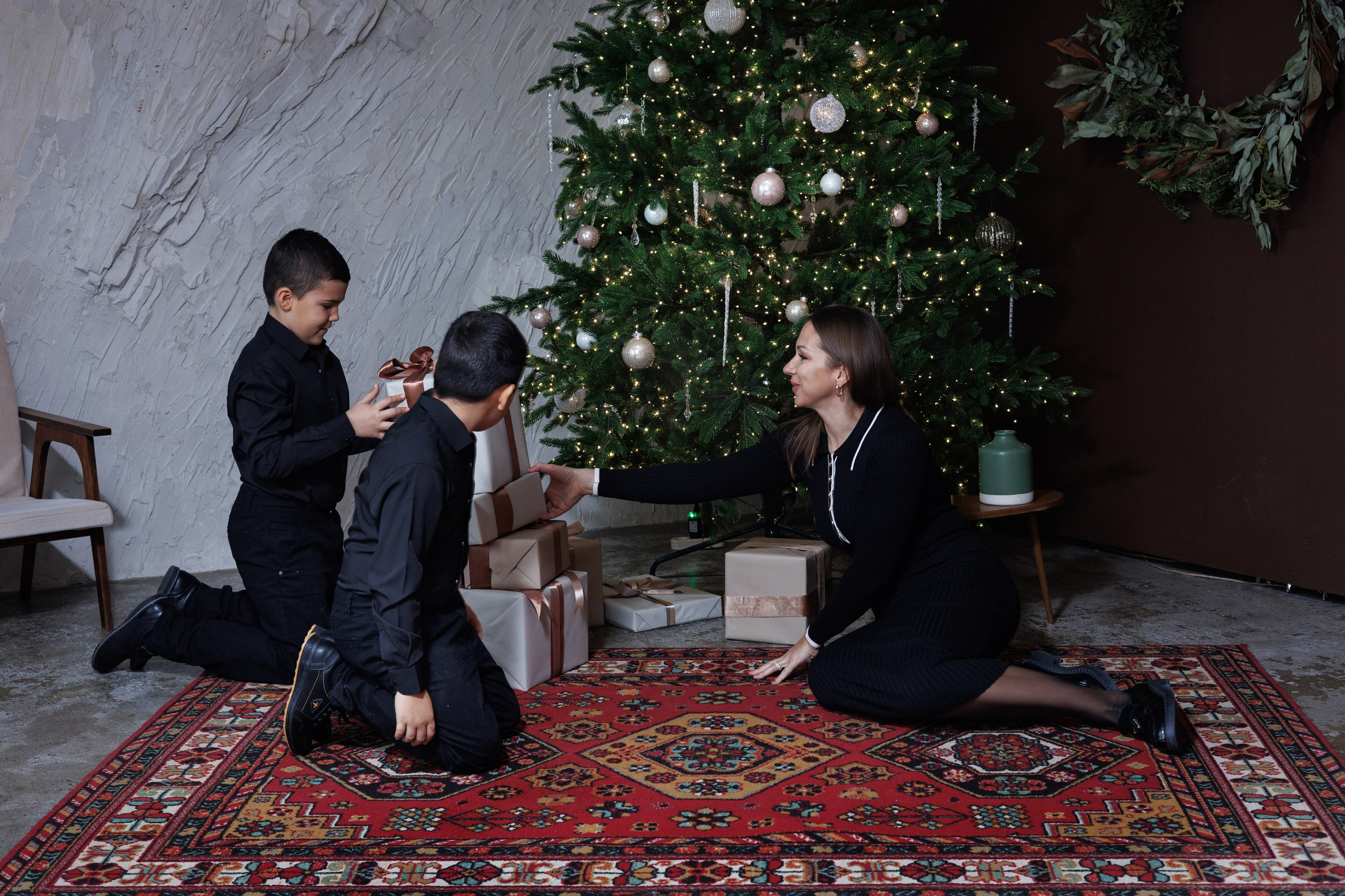 Наталья с семьёй. Семейный и свадебный фотограф в Воронеже Людмила Трифонова