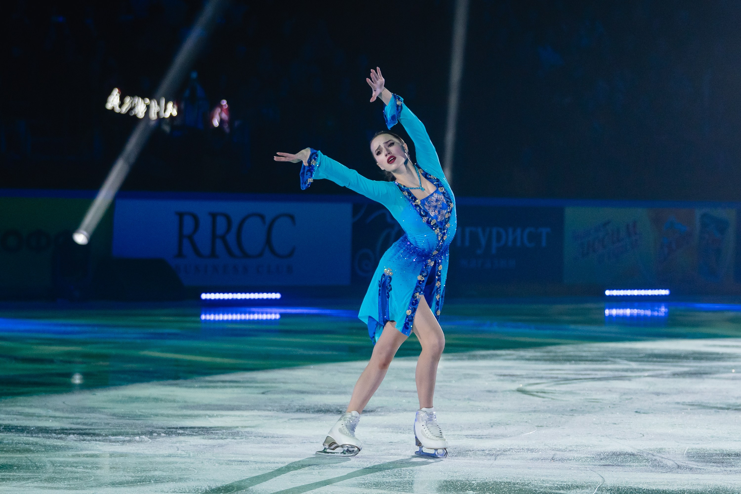 Шоу «Чемпионы на льду» в Новосибирске. Воробьева Ксения — Спортивный и танцевальный фотограф Новосибирск