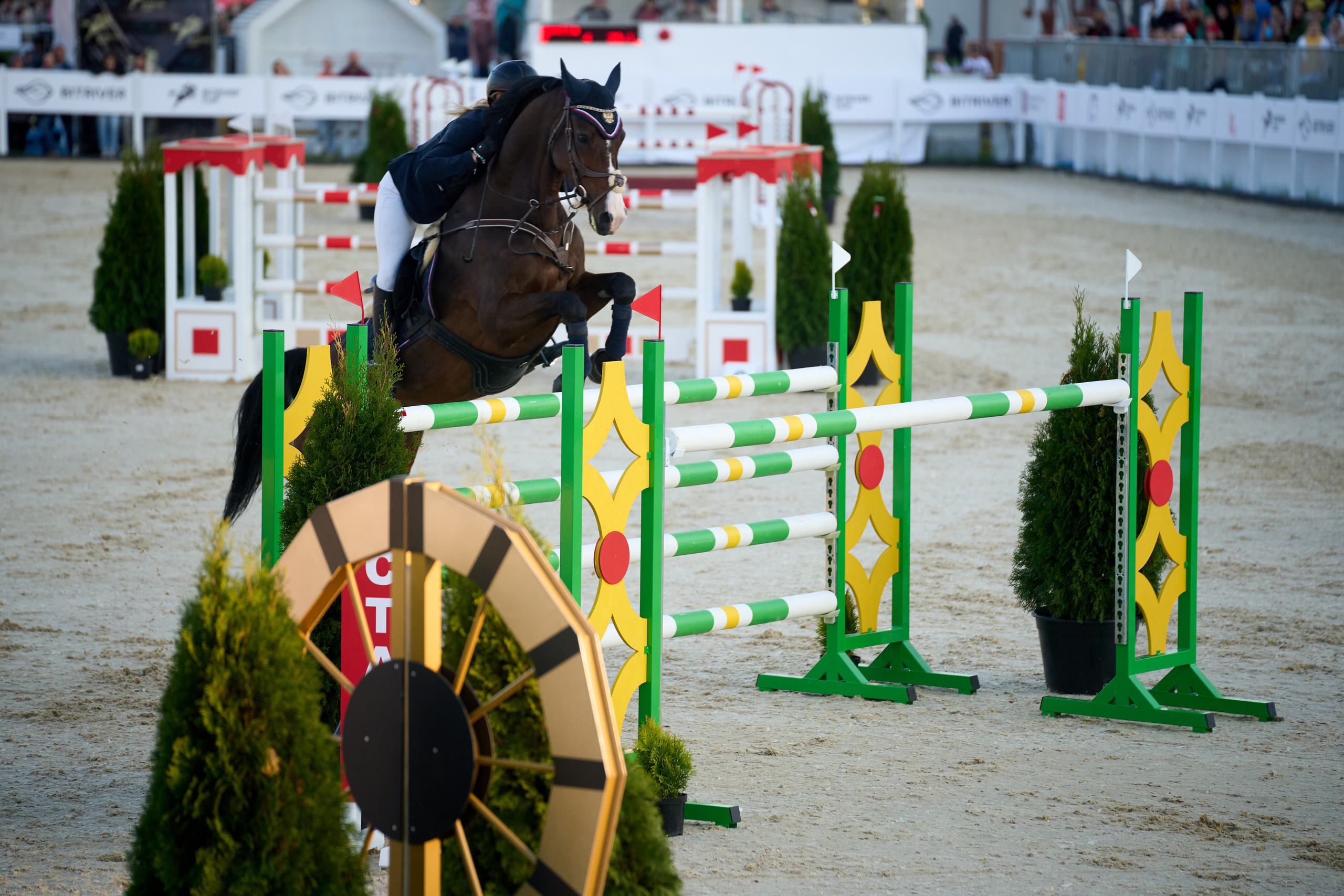 Photo report show jumping Bitriver Cup 2023. Reportage event photographer in Moscow Alexander Gladkiy