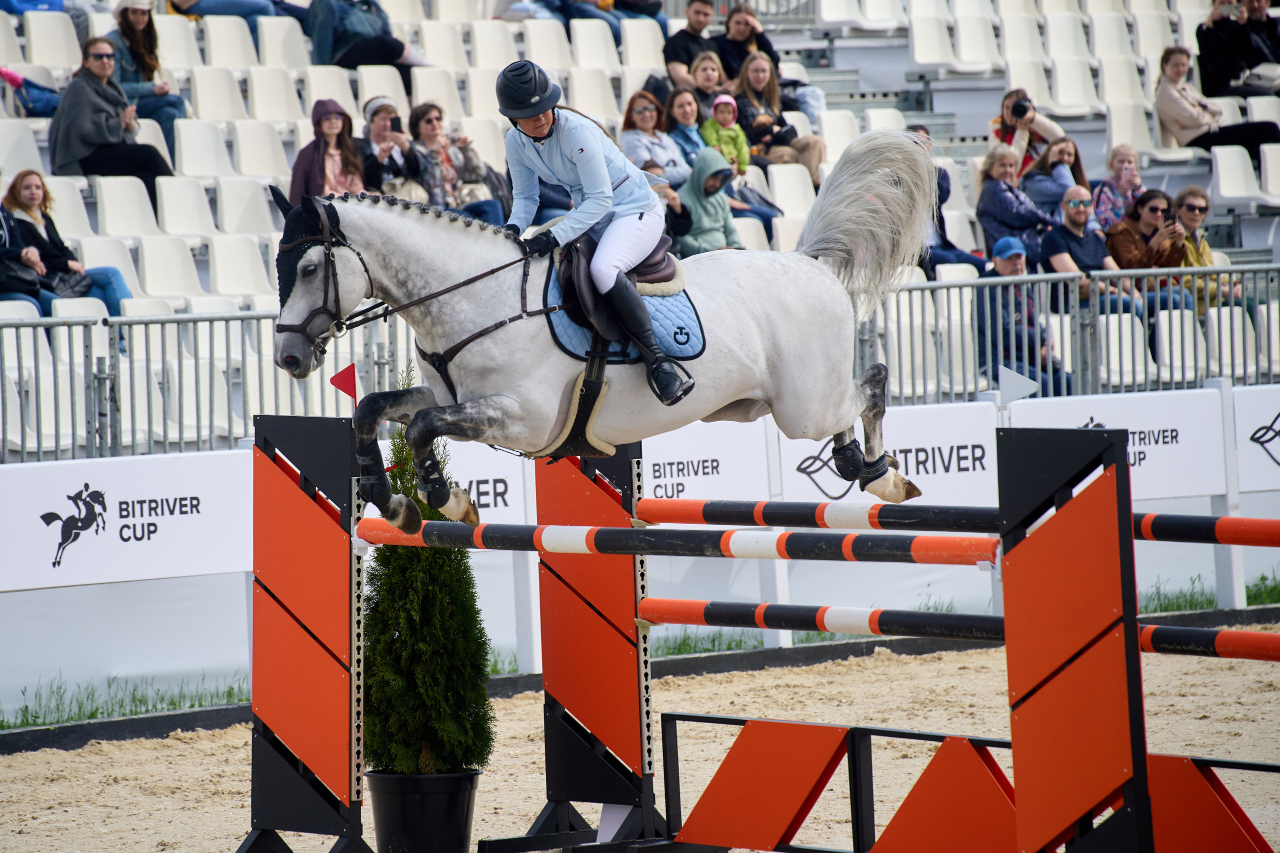 Photo report show jumping Bitriver Cup 2023. Reportage event photographer in Moscow Alexander Gladkiy