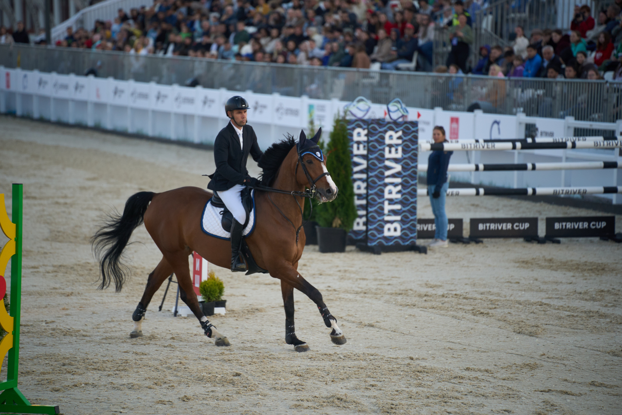 Photo report show jumping Bitriver Cup 2023. Reportage event photographer in Moscow Alexander Gladkiy