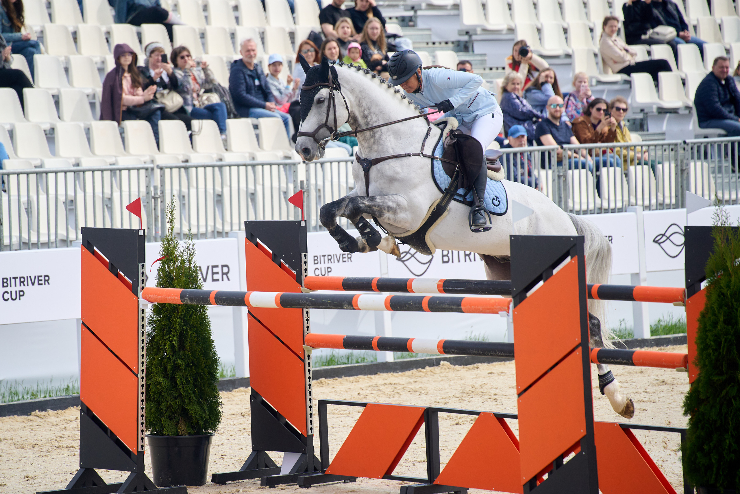 Photo report show jumping Bitriver Cup 2023. Reportage event photographer in Moscow Alexander Gladkiy
