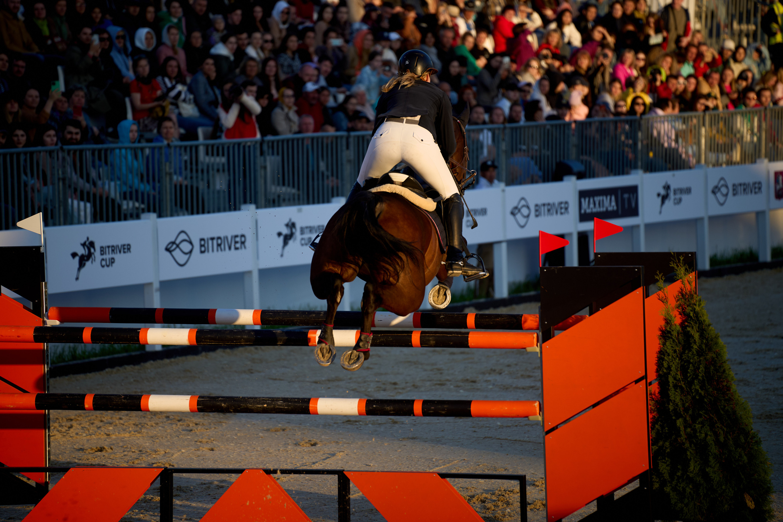 Photo report show jumping Bitriver Cup 2023. Reportage event photographer in Moscow Alexander Gladkiy