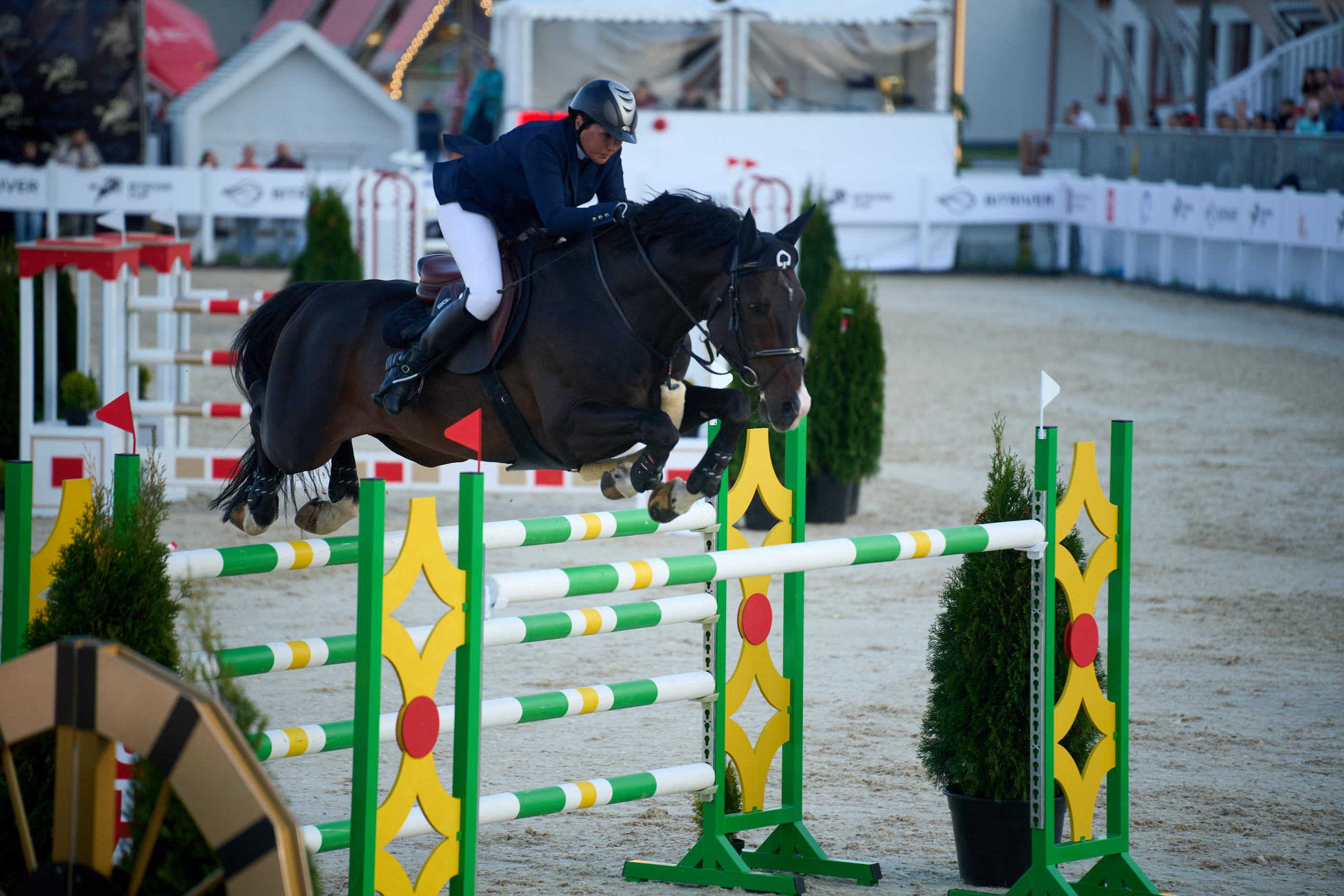 Photo report show jumping Bitriver Cup 2023. Reportage event photographer in Moscow Alexander Gladkiy