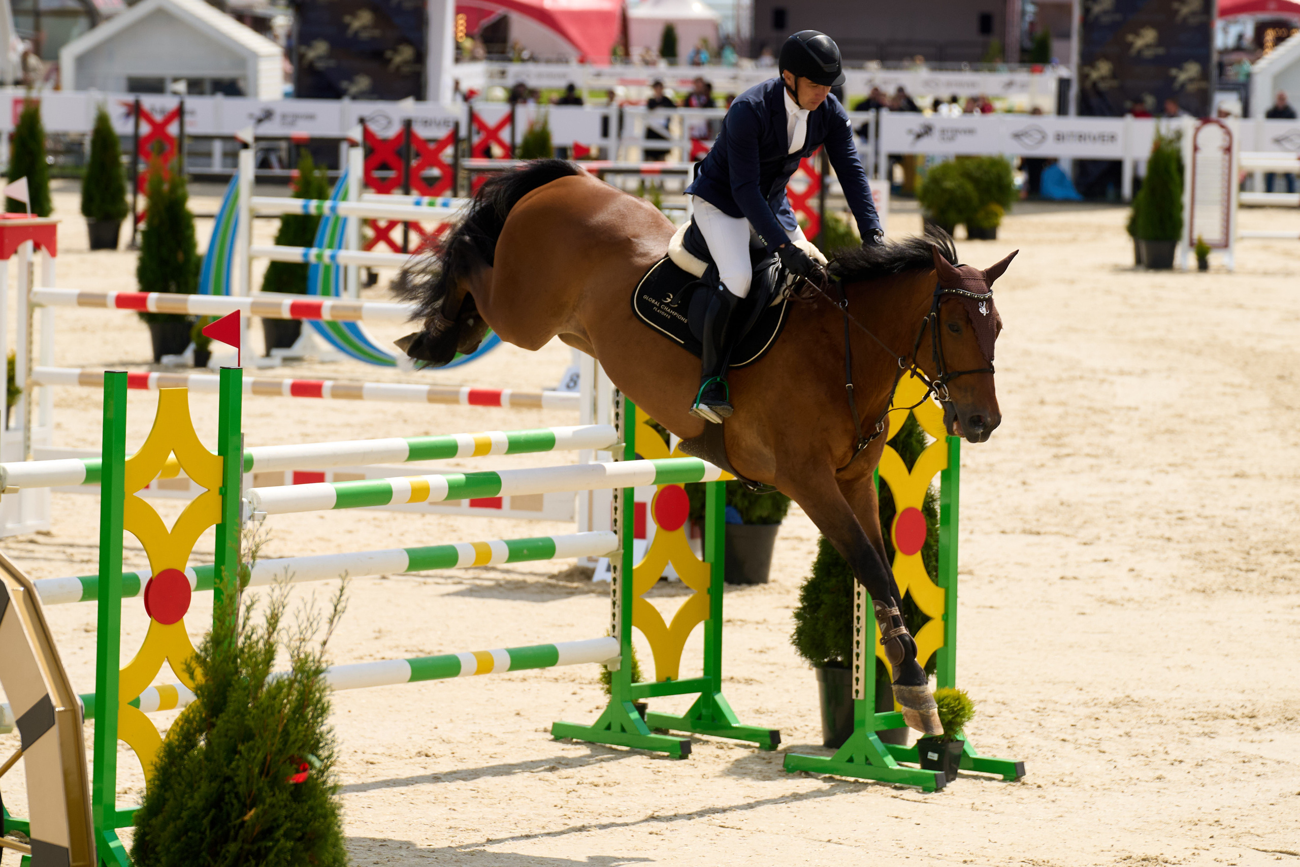 Photo report show jumping Bitriver Cup 2023. Reportage event photographer in Moscow Alexander Gladkiy