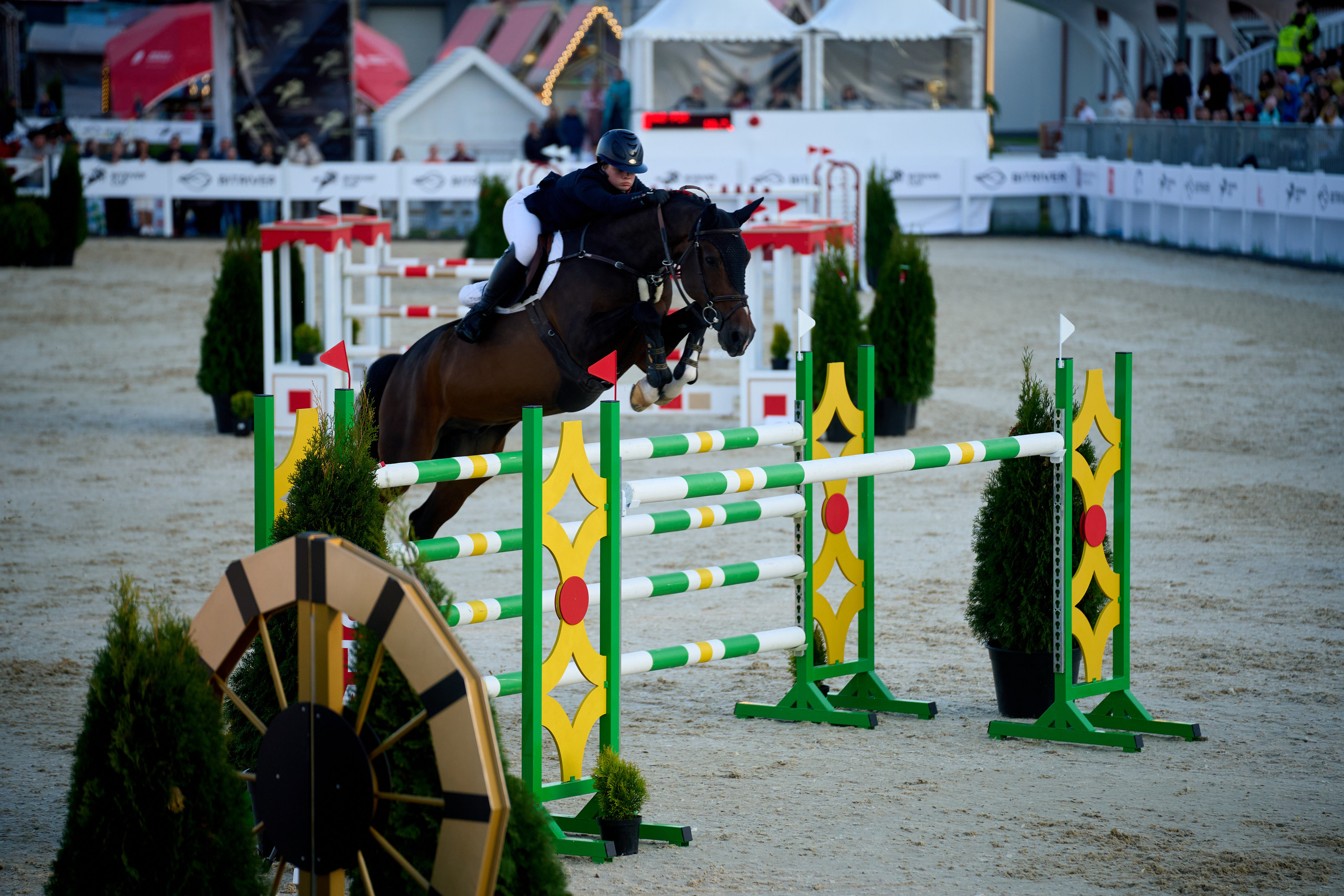 Photo report show jumping Bitriver Cup 2023. Reportage event photographer in Moscow Alexander Gladkiy