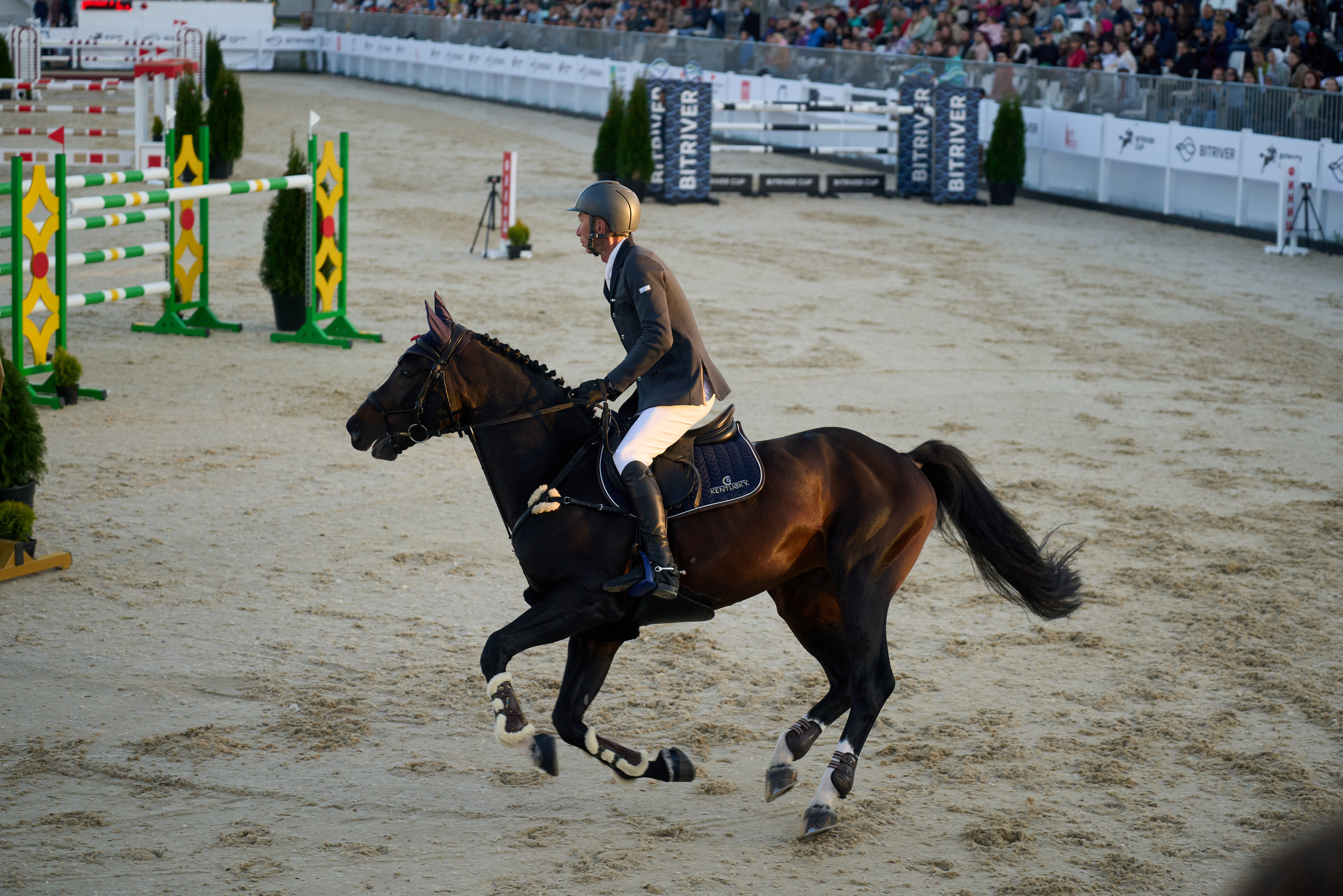 Photo report show jumping Bitriver Cup 2023. Reportage event photographer in Moscow Alexander Gladkiy
