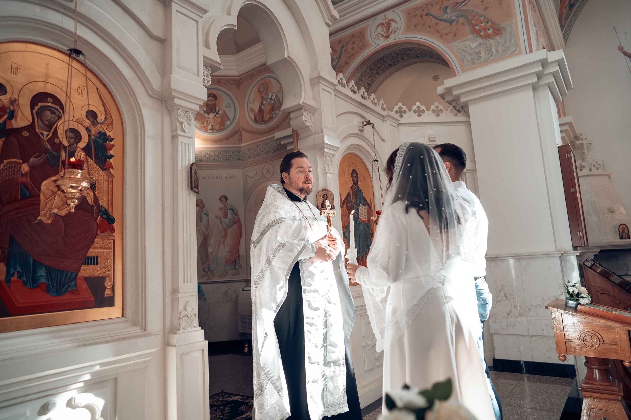 Венчание в храме Вознесения Господне г. Севастополь. Церковный фотограф Севастополь