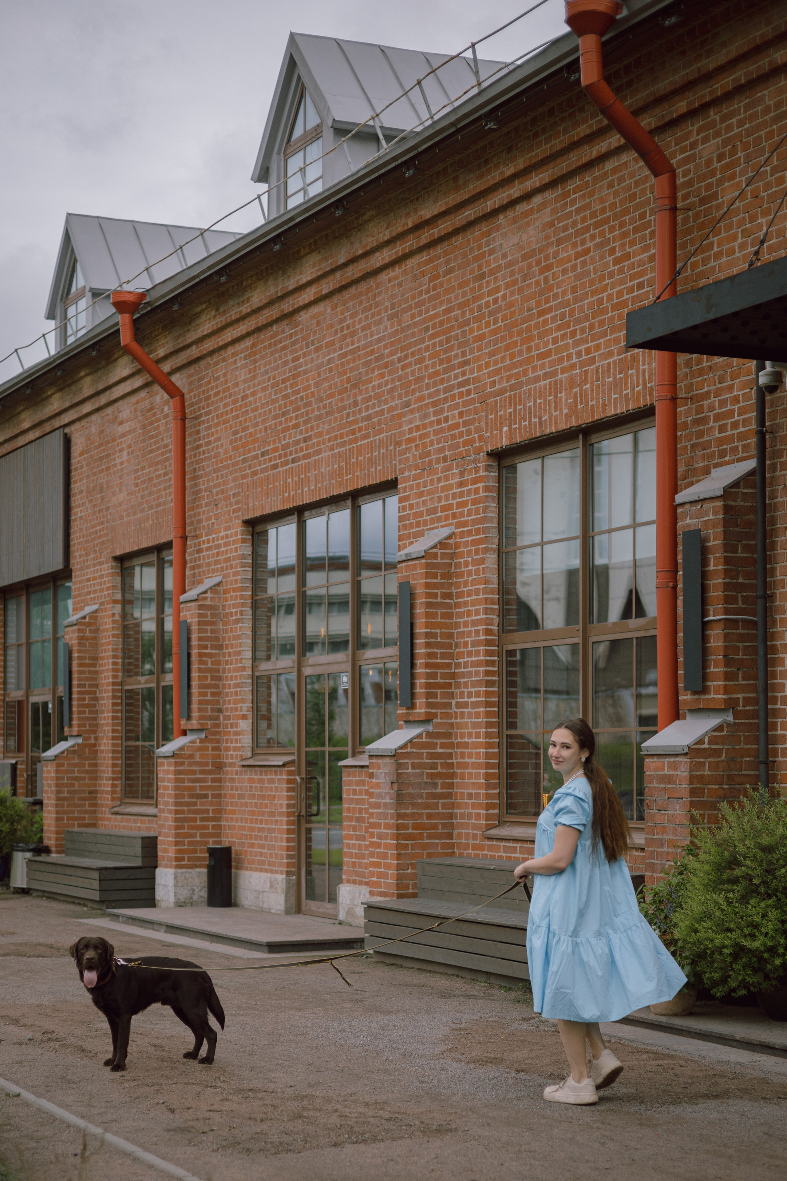 Оля и её шоколадный Тимофей. Фотограф — анималист •love-story•|Санкт-Петербург