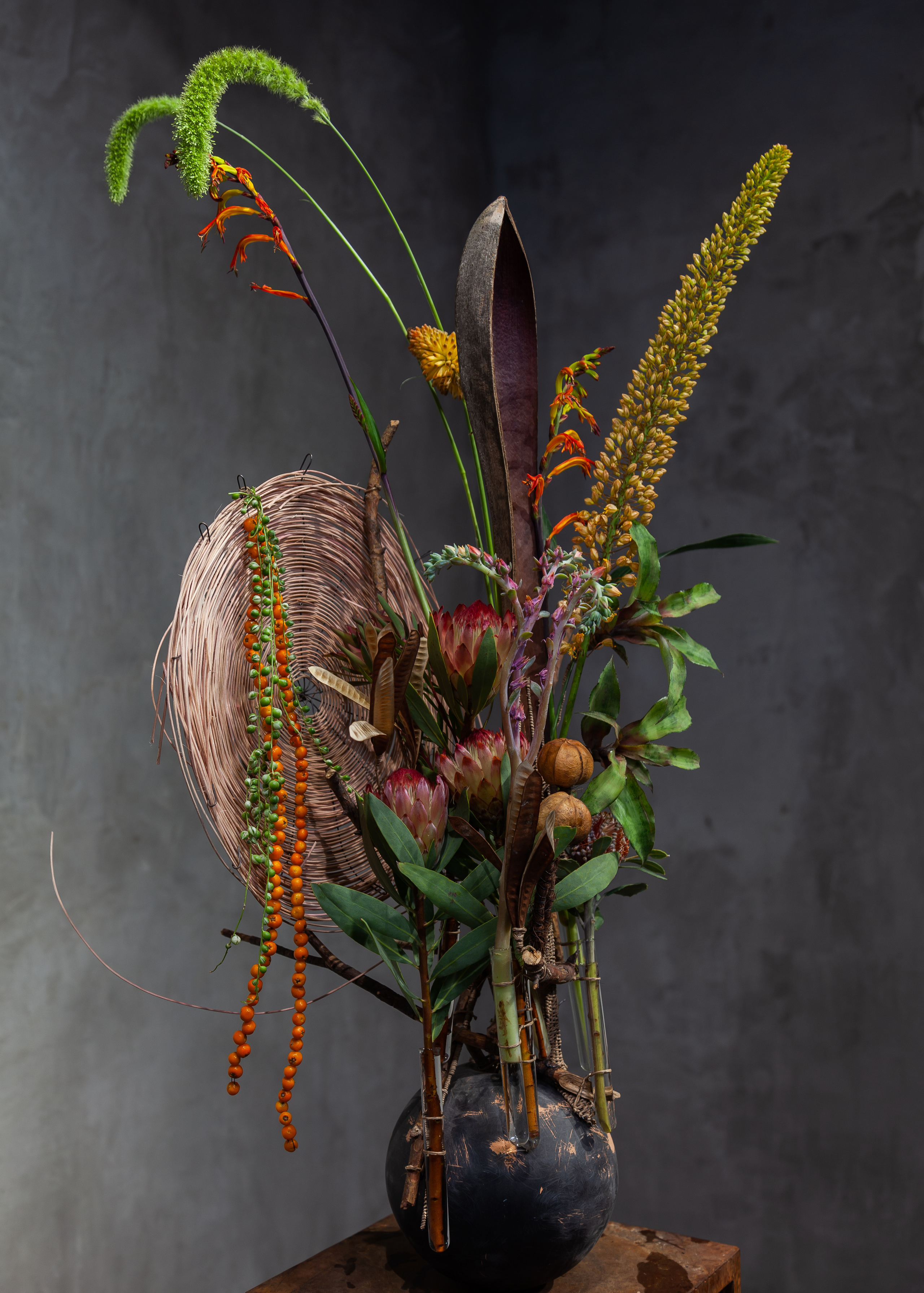 Экзаменационные работы в школе флористов-дизайнеров «Николь». Maria Poleshchuk, commercial photographer in Sydney